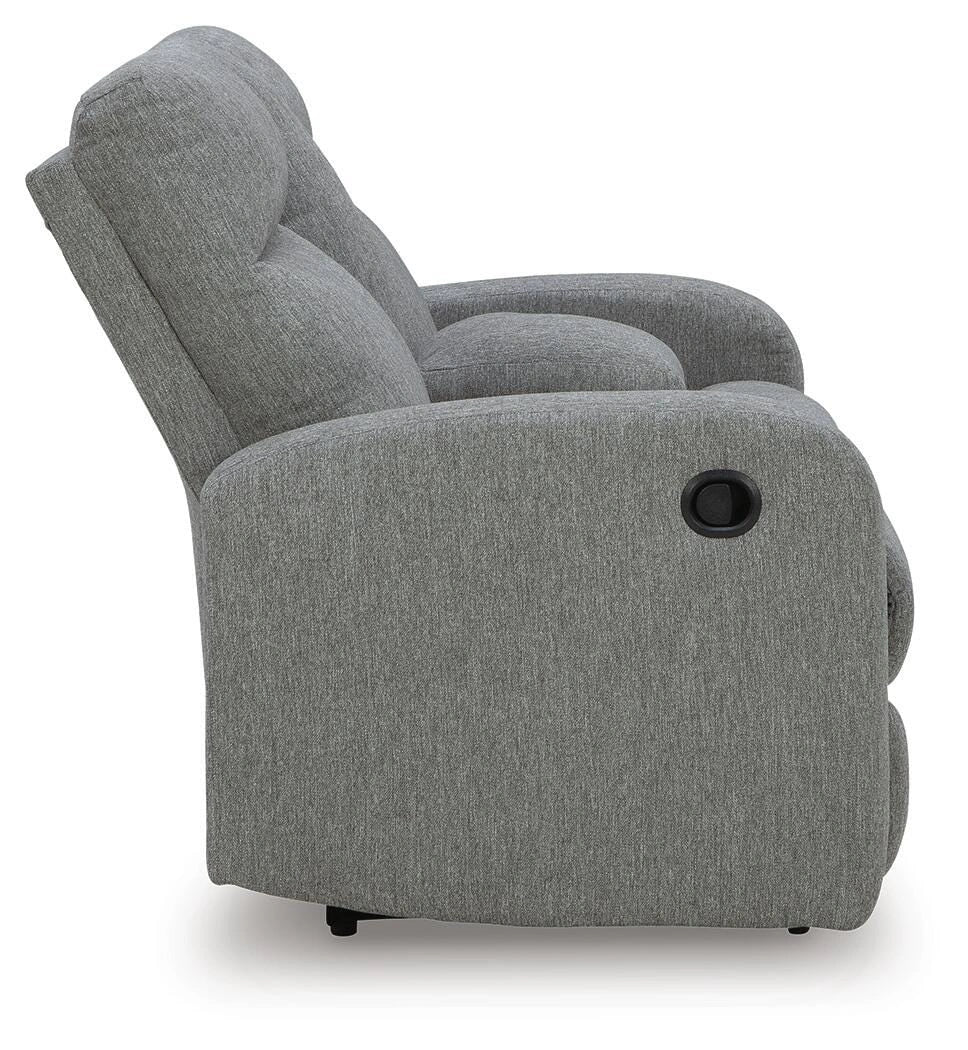 Gauntlet Reclining Loveseat with Console