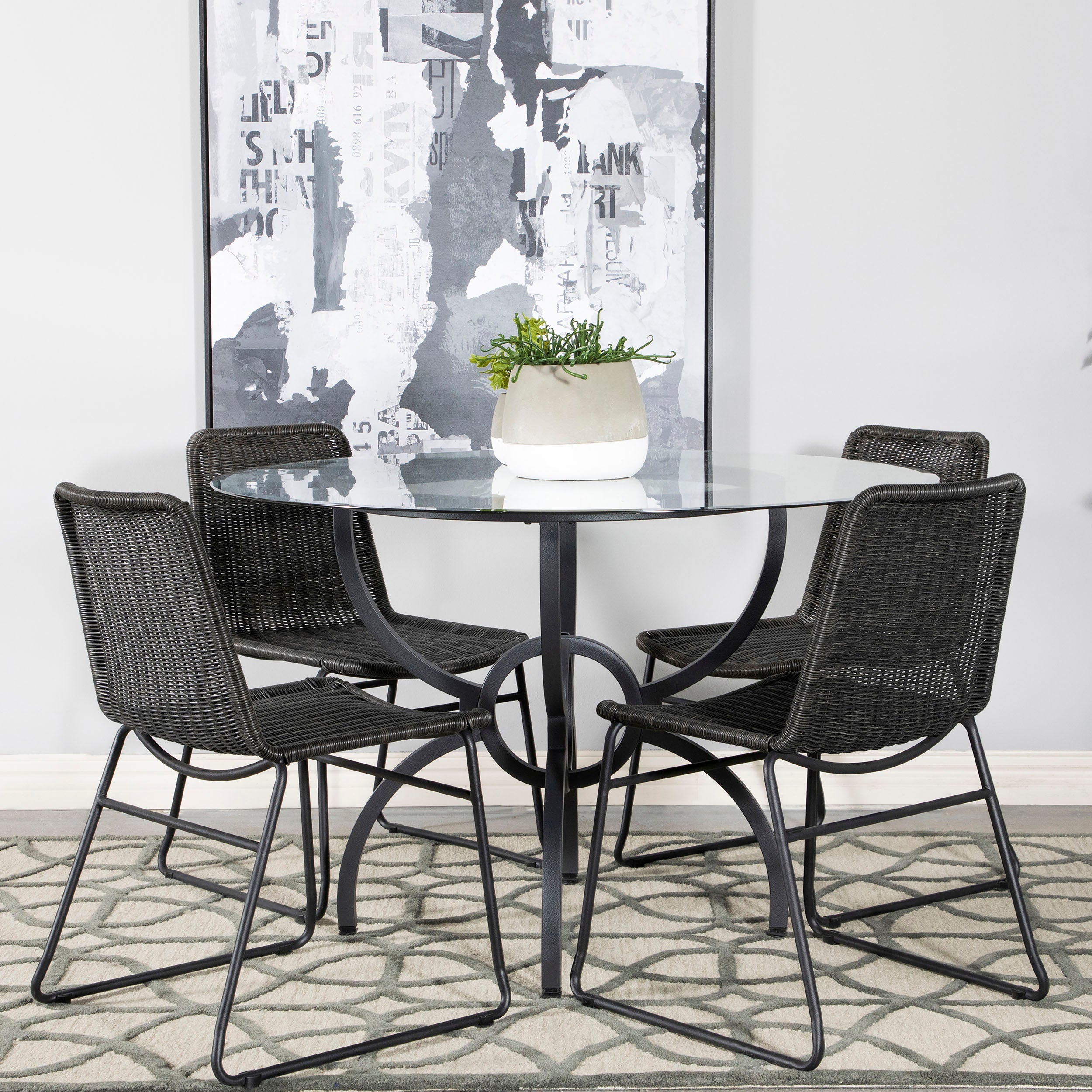 Aviano Dining Set - Joseph's Furniture (East Orange, NJ)