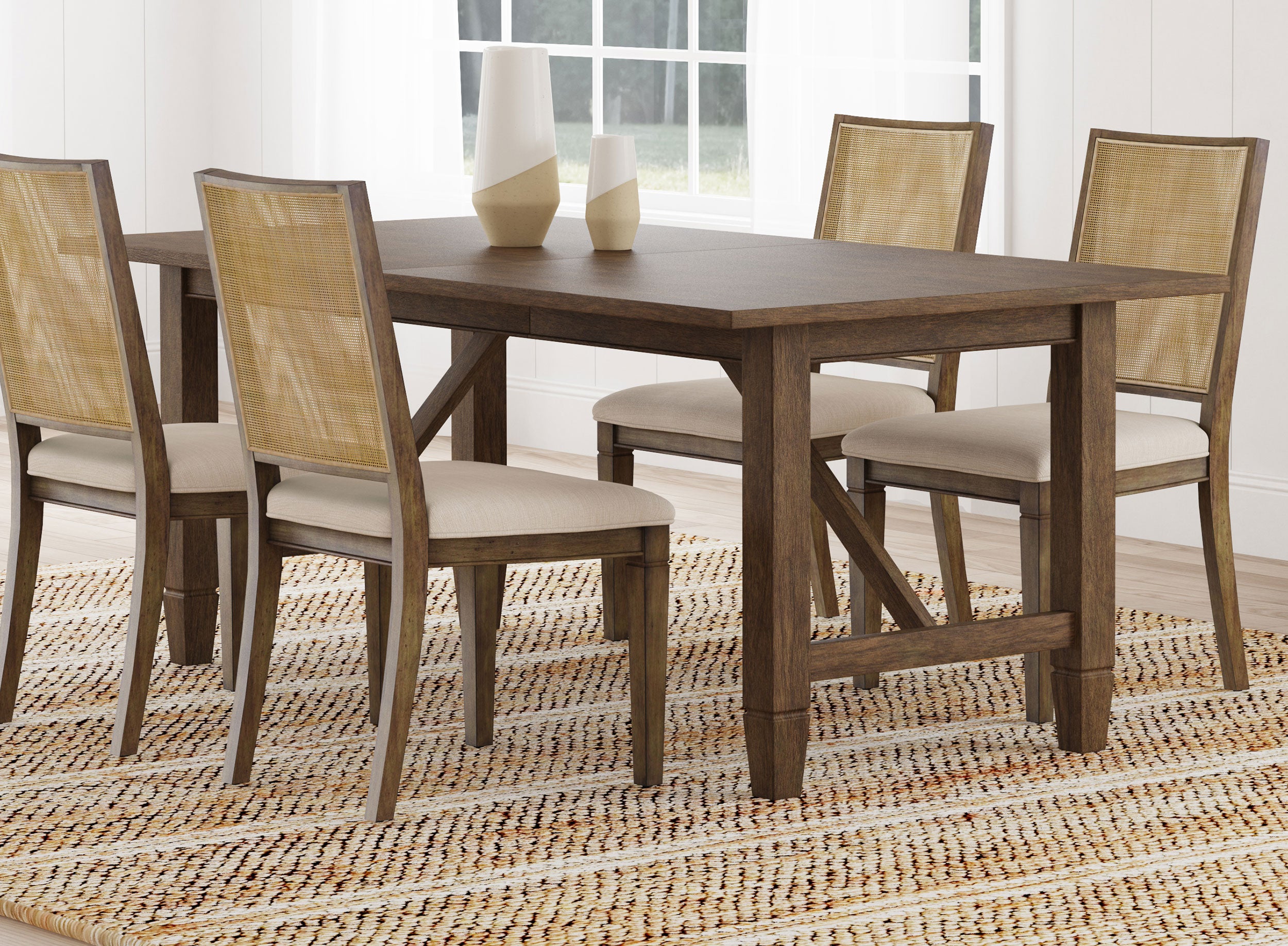 Matisse Extension Dining Table - Joseph's Furniture (East Orange, NJ)