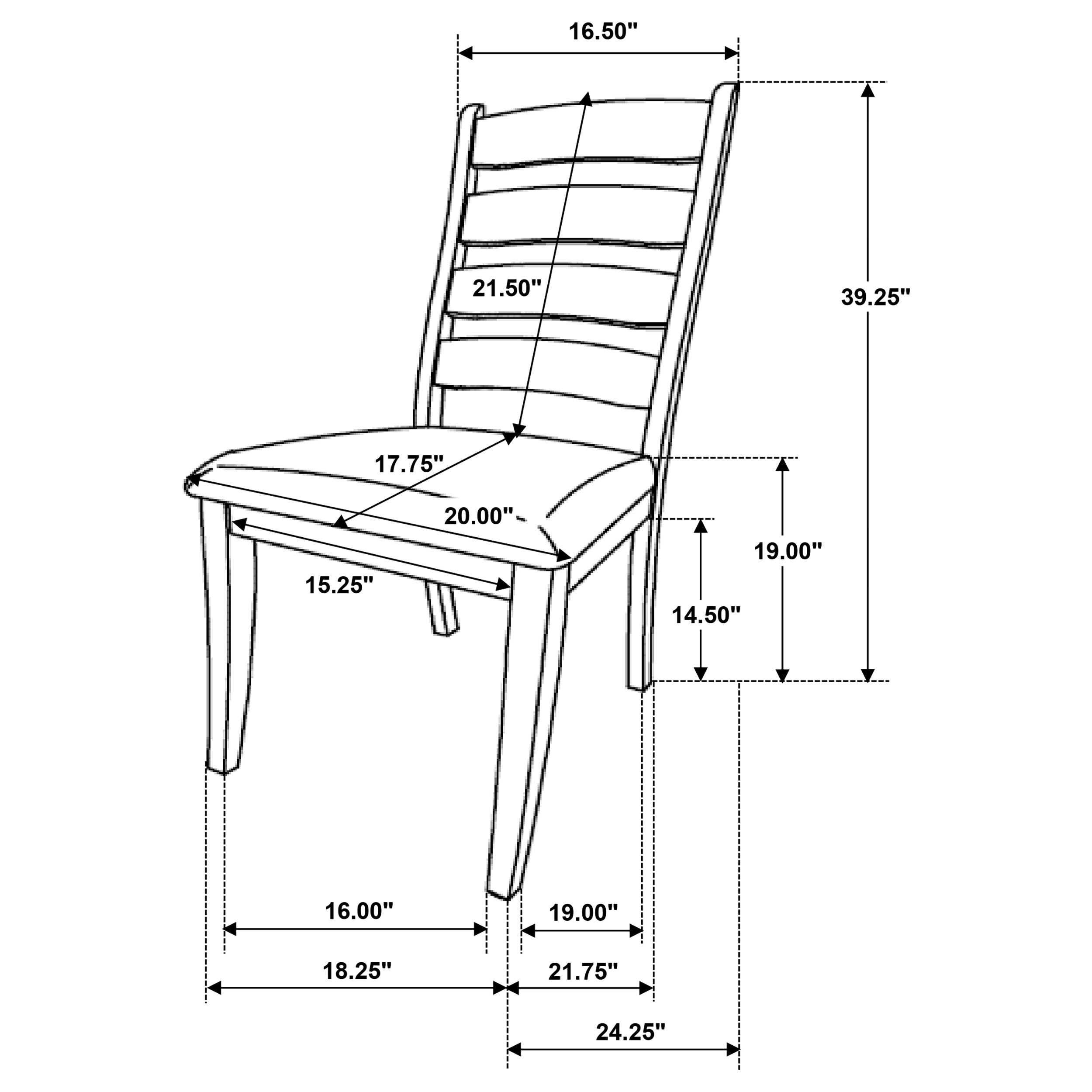 Danvers Dining Side Chair - Joseph's Furniture (East Orange, NJ)