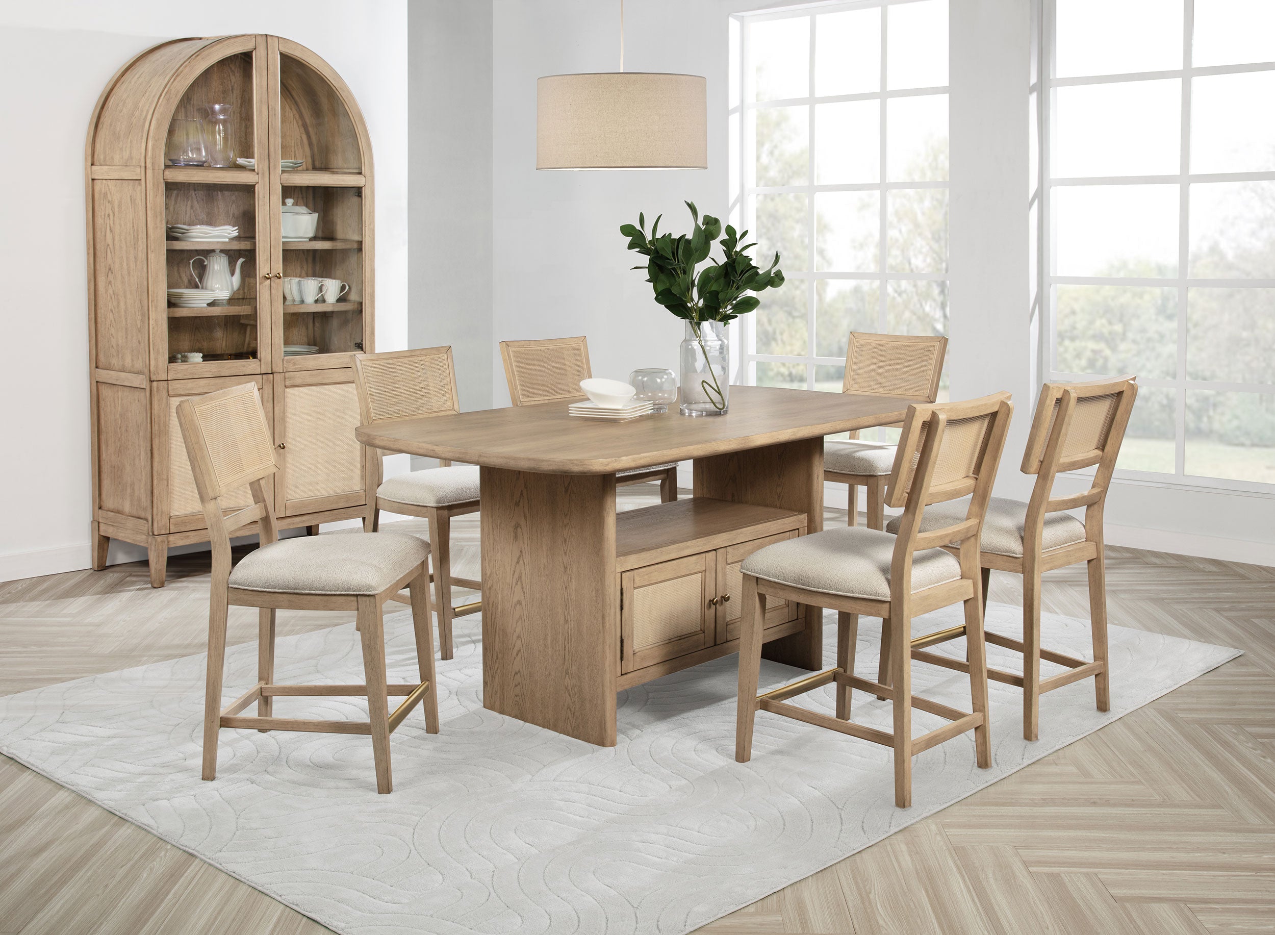Kailani Counter Height Dining Set - Joseph's Furniture (East Orange, NJ)