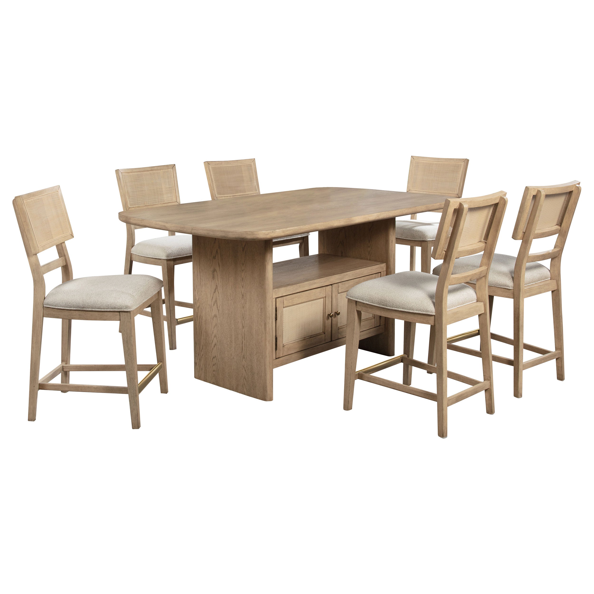 Kailani Counter Height Dining Set - Joseph's Furniture (East Orange, NJ)