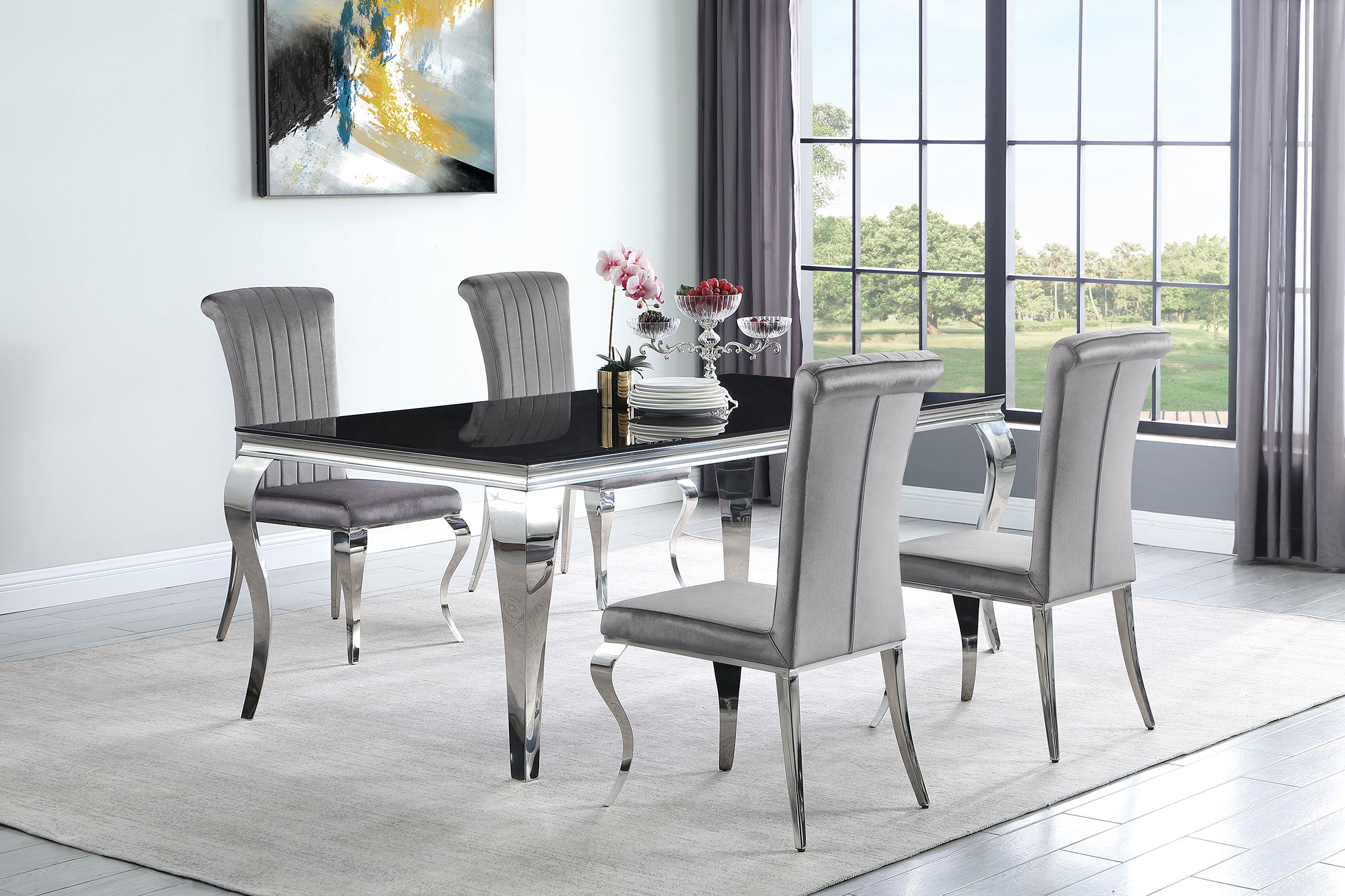 Carone 5 Pc Dining Sets