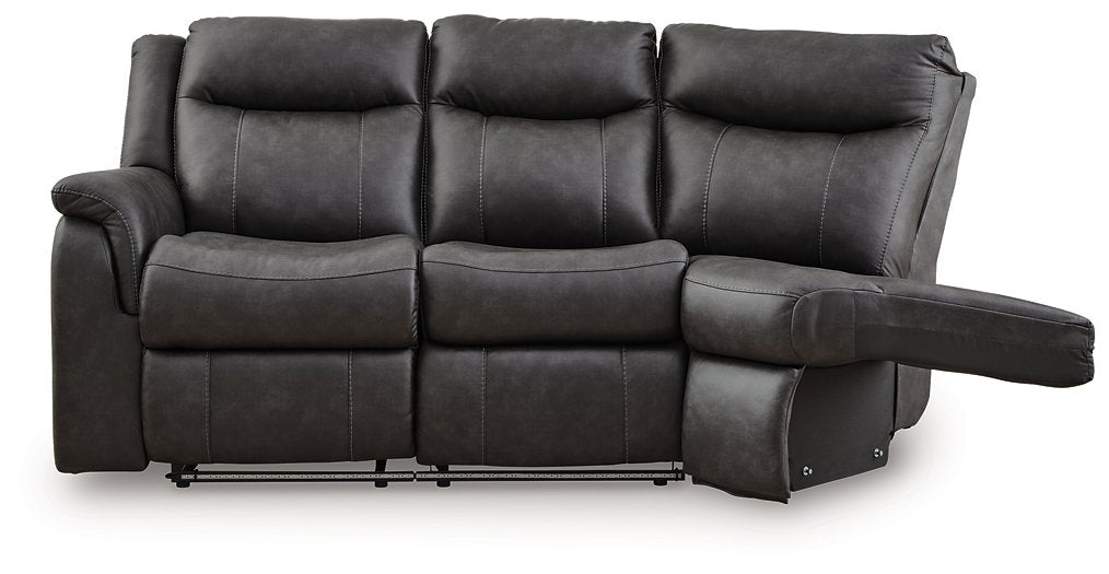 Sultan Meadow Reclining Sectional - Joseph's Furniture (East Orange, NJ)