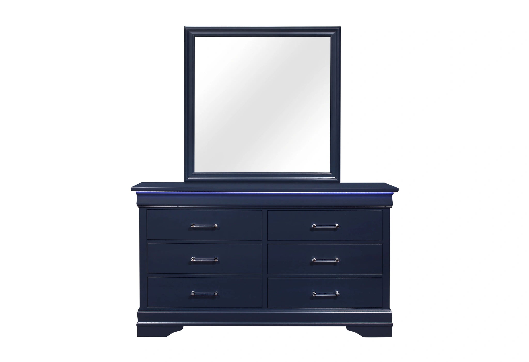 Charlie Twin Bed, Dresser, Mirror, and Nightstand