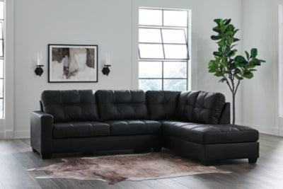 Barlin Mills Sectional with Chaise - Joseph's Furniture (East Orange, NJ)