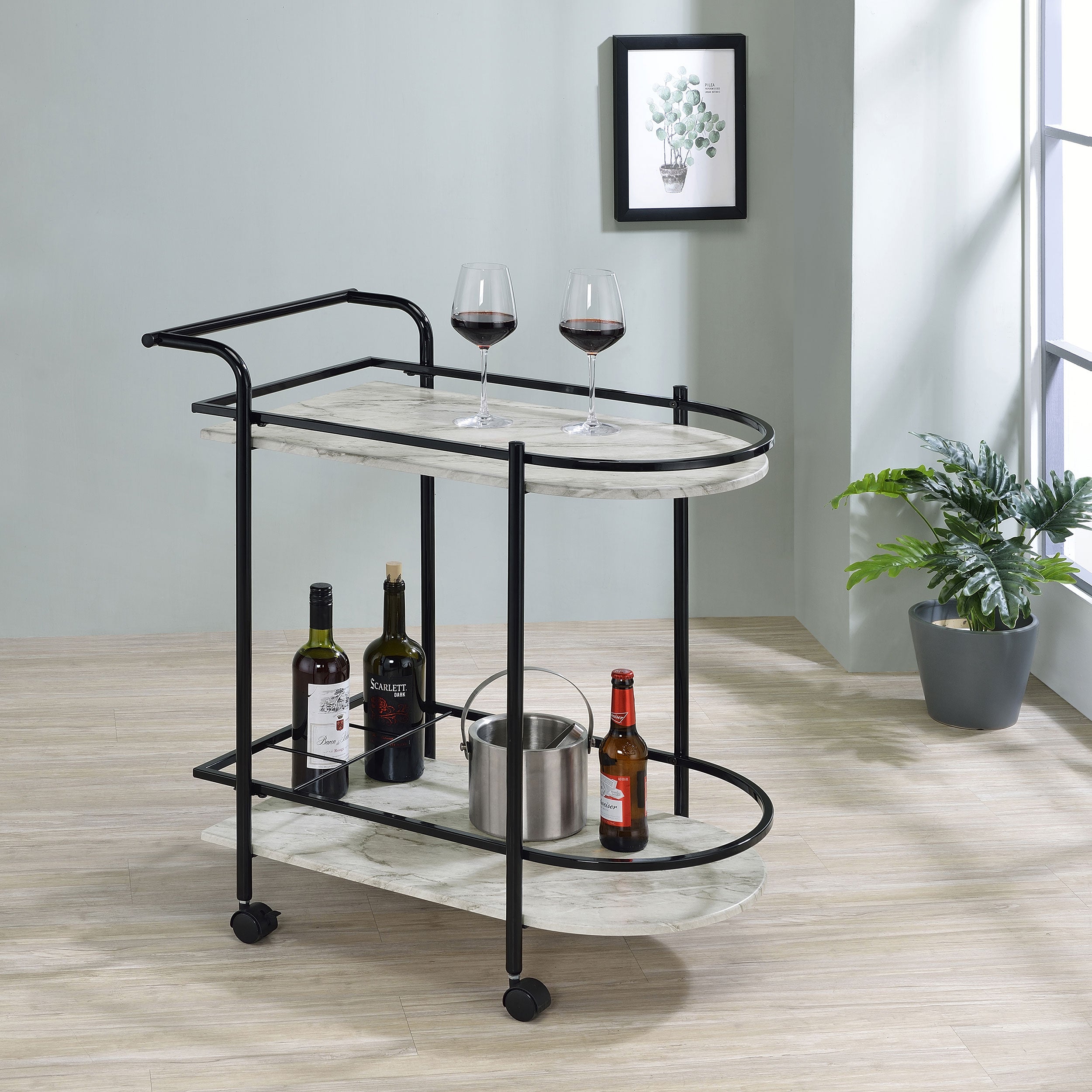 Desiree Bar Cart - Joseph's Furniture (East Orange, NJ)