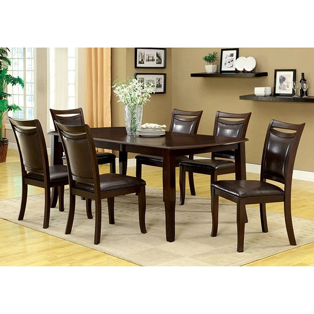 Woodside Dark Cherry/Espresso Side Chair (2/CTN)