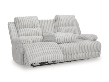 Rhines Falls Power Reclining Sofa with Drop Down Table