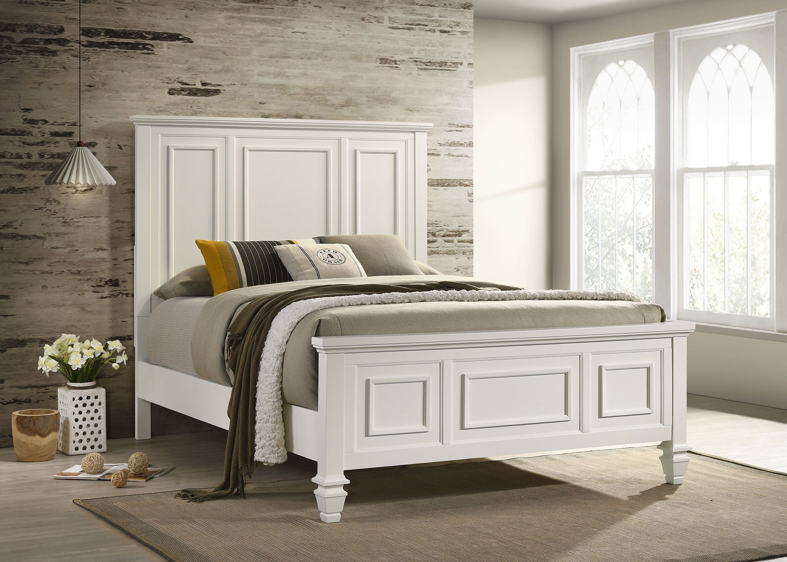 Sandy Beach Panel Bed - Joseph's Furniture (East Orange, NJ)