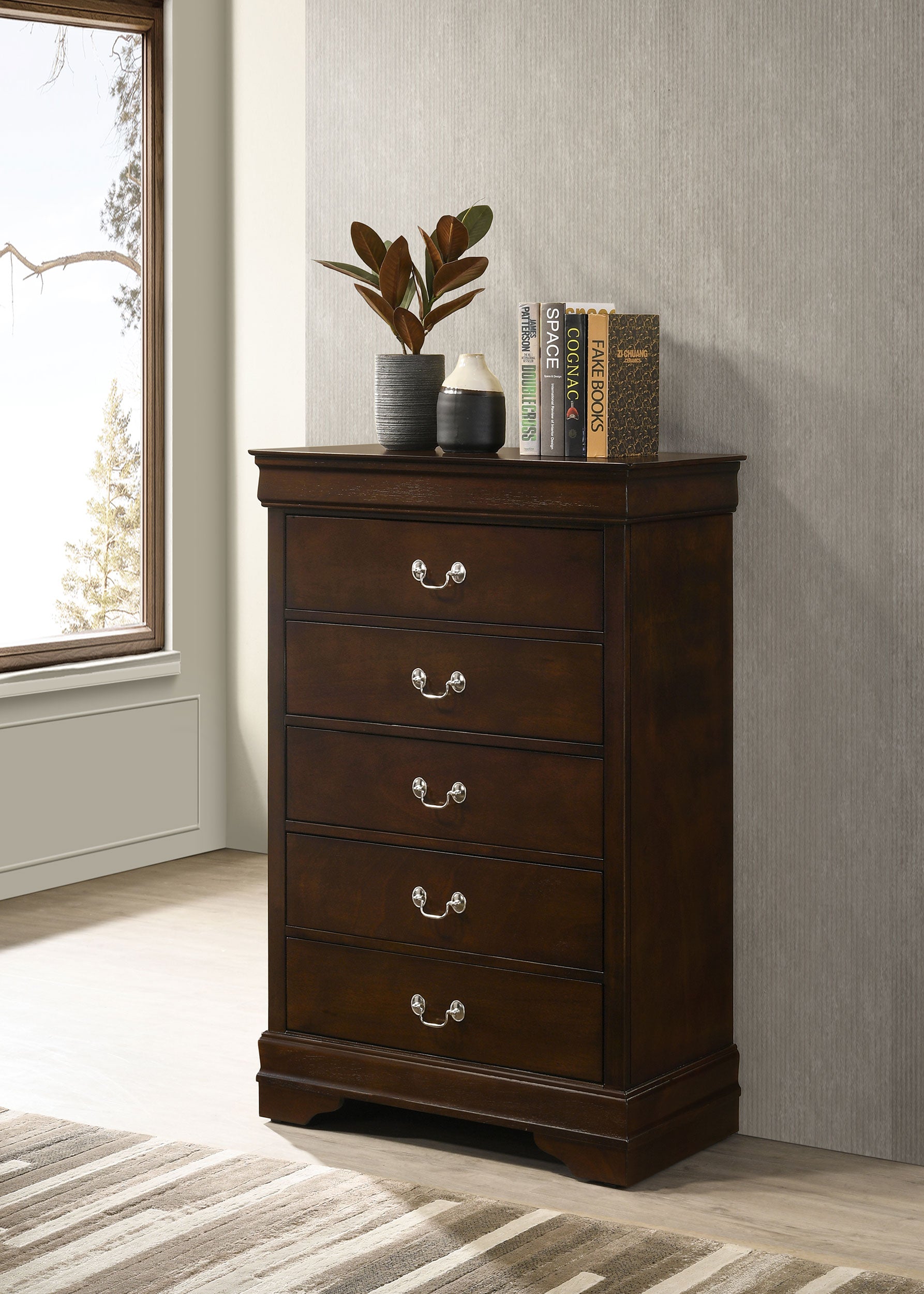 Louis Philippe Chest of Drawers - Joseph's Furniture (East Orange, NJ)