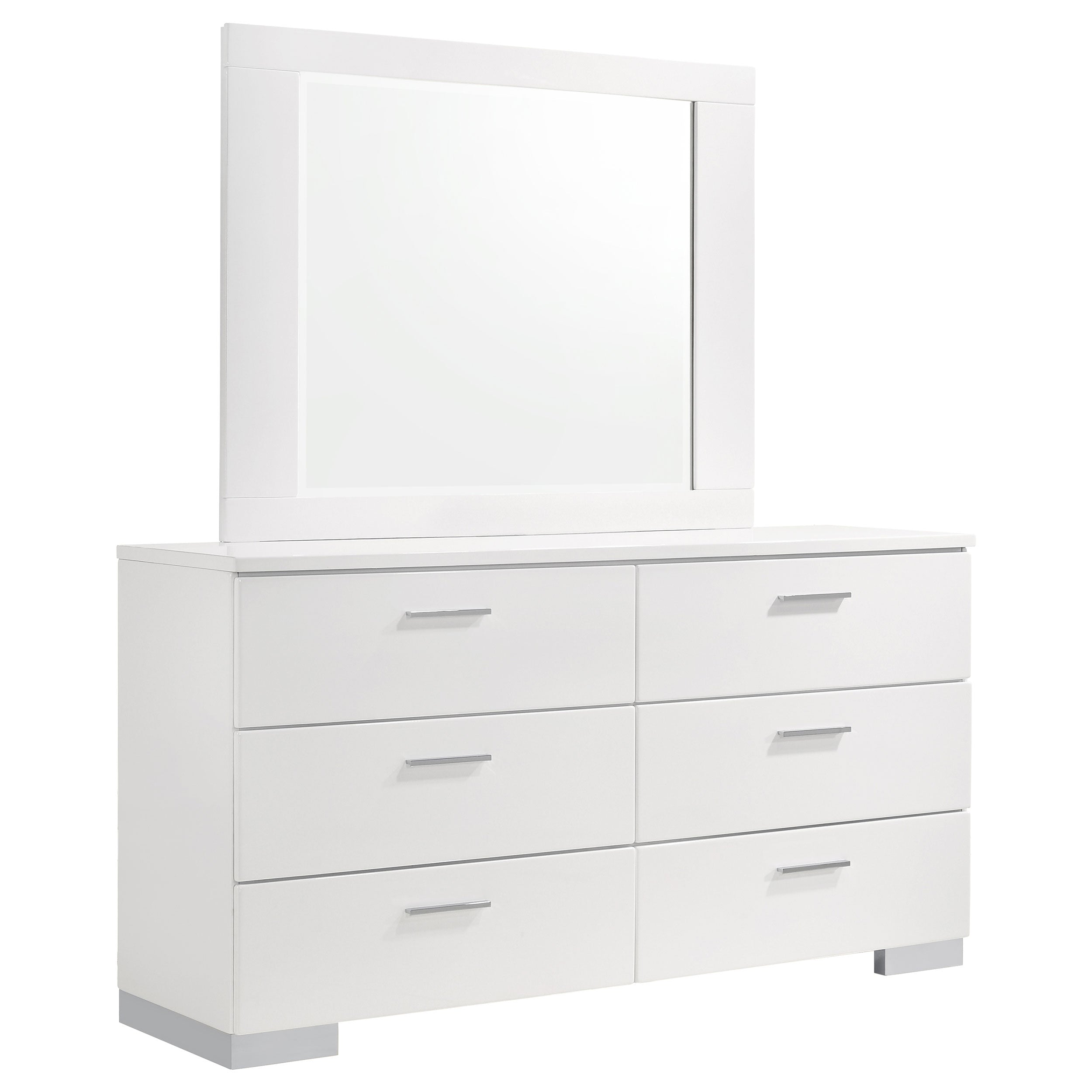 Felicity Dresser with Mirror - Joseph's Furniture (East Orange, NJ)