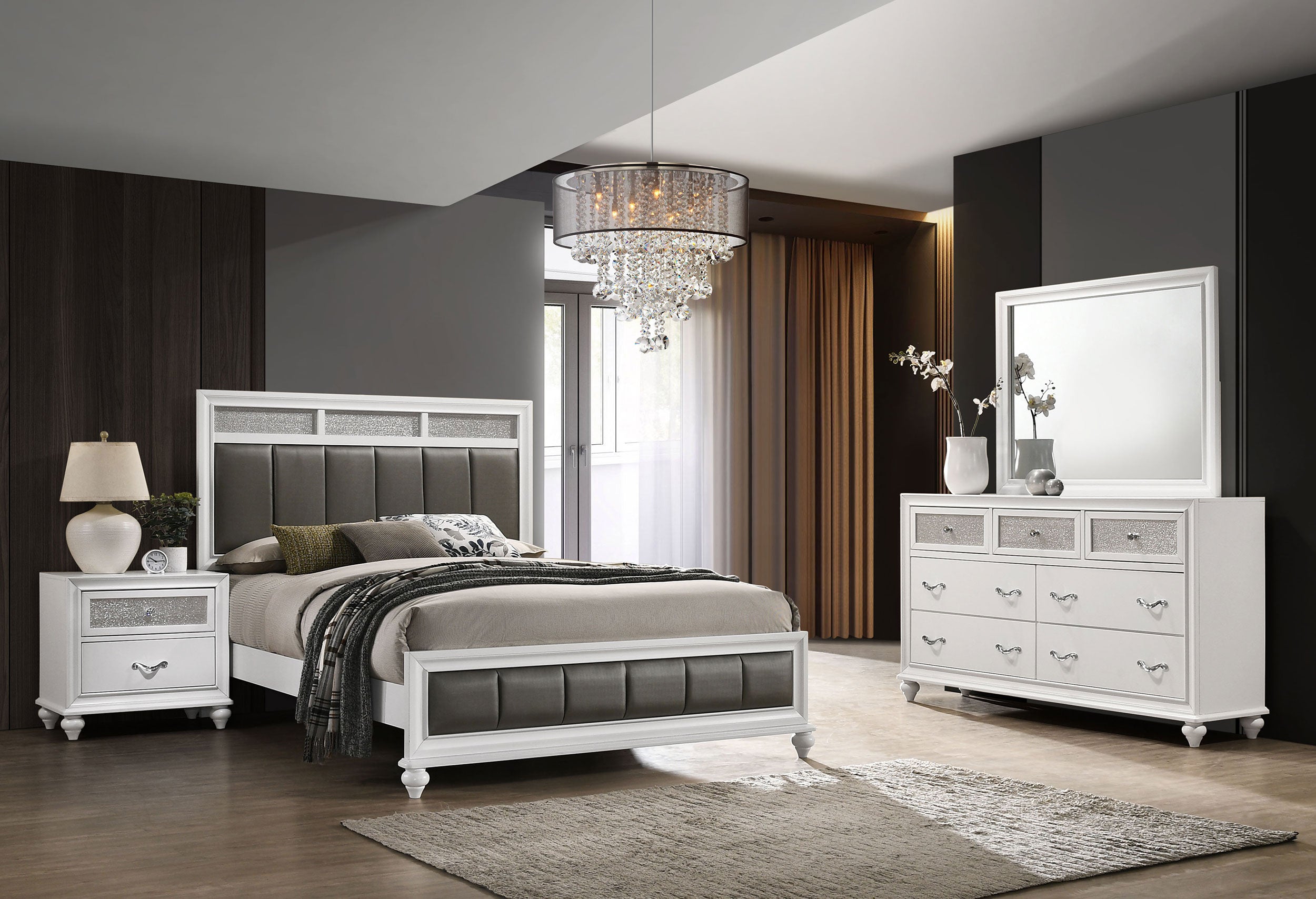 Barzini Bedroom Set - Joseph's Furniture (East Orange, NJ)