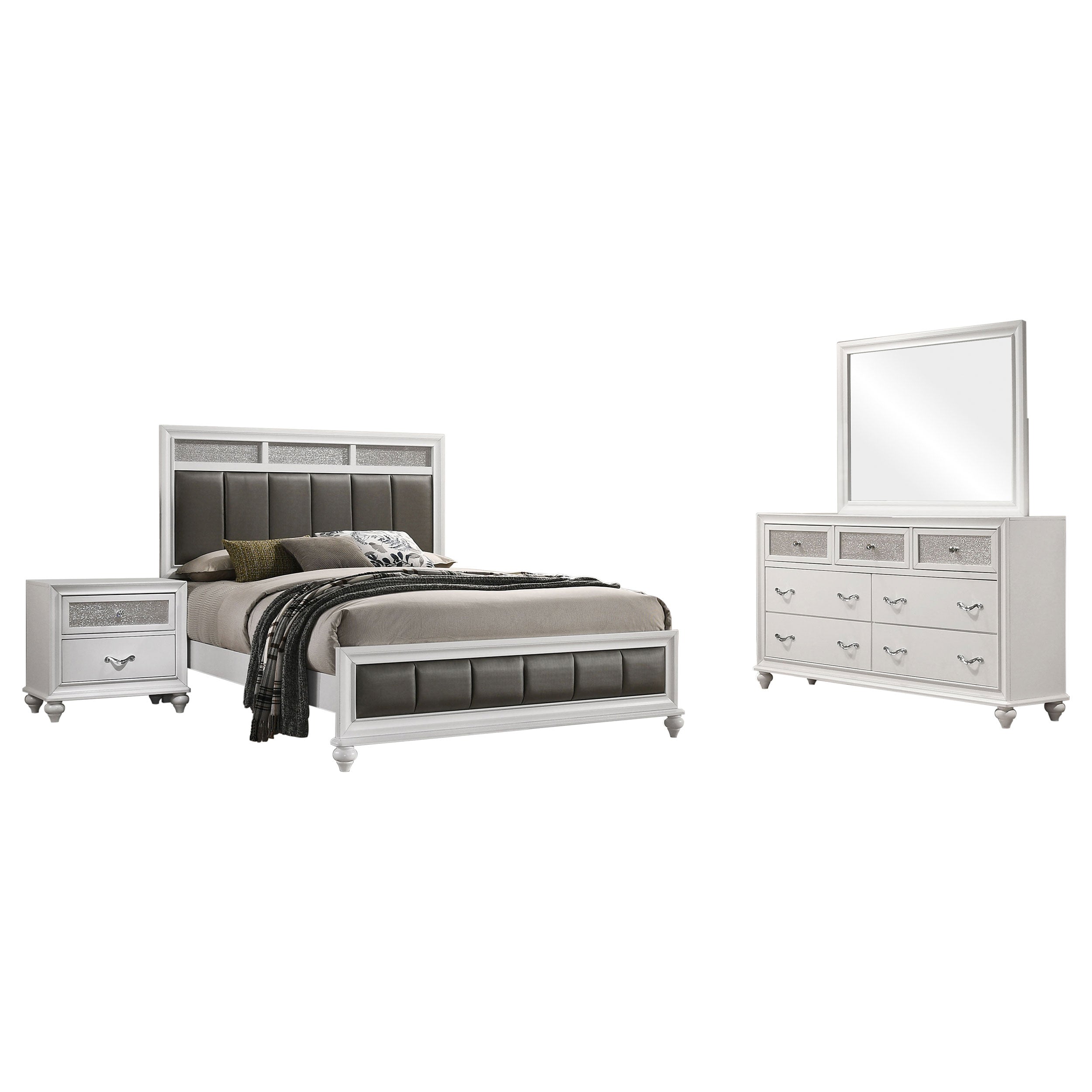 Barzini Bedroom Set - Joseph's Furniture (East Orange, NJ)