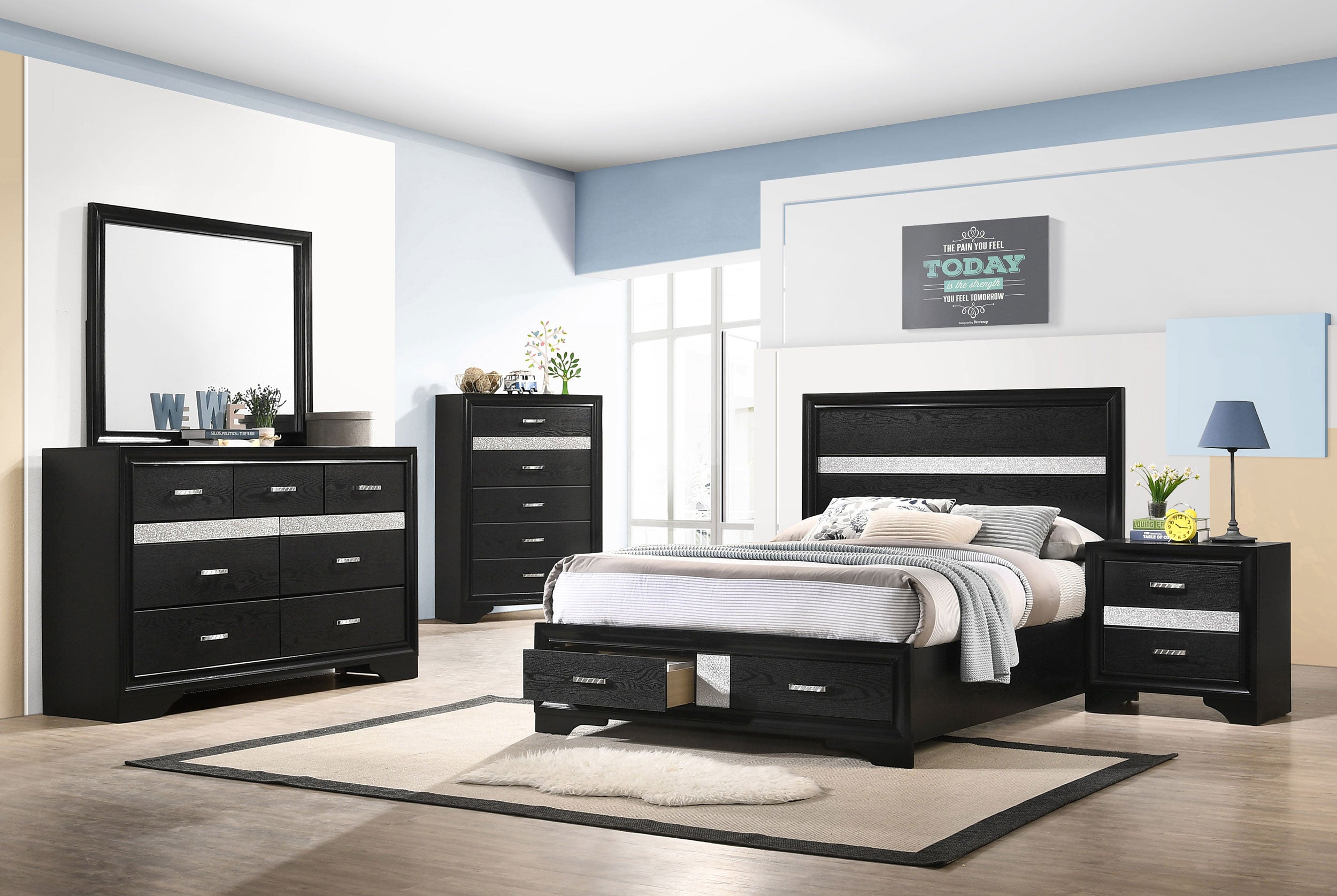 Miranda Bedroom Set with Storage