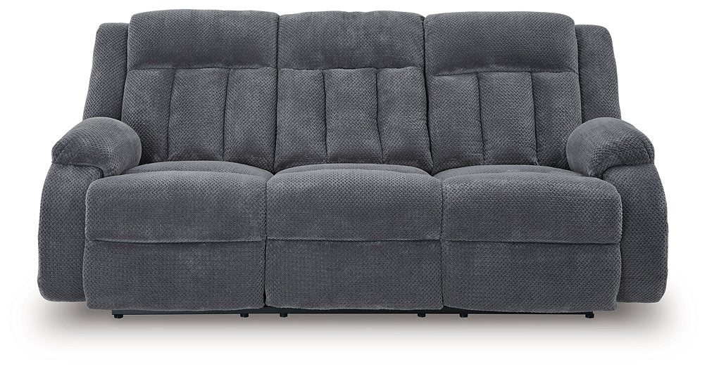 Observation Power Reclining Sofa with Drop Down Table - Joseph's Furniture (East Orange, NJ)