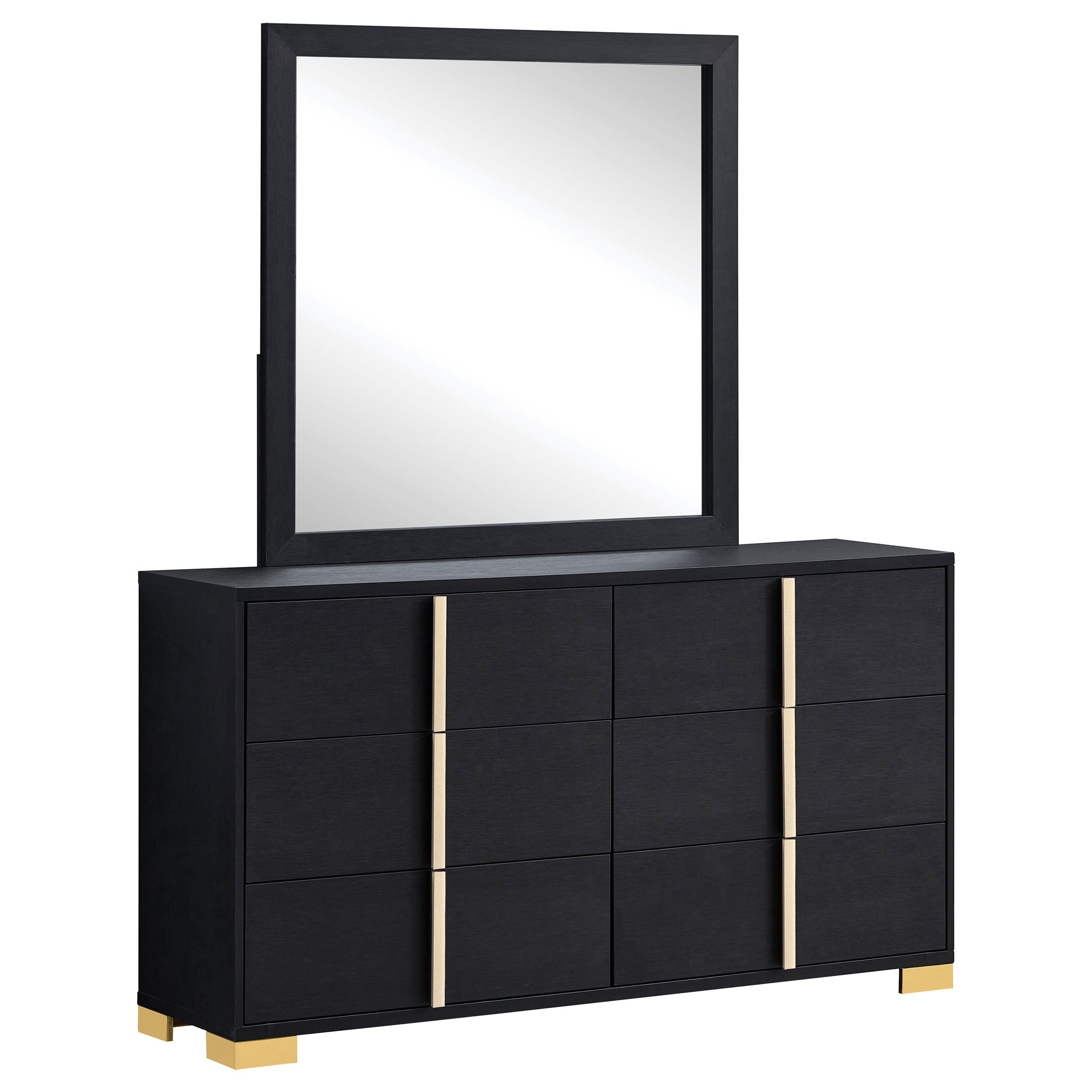 Marceline Dresser with Mirror - Joseph's Furniture (East Orange, NJ)