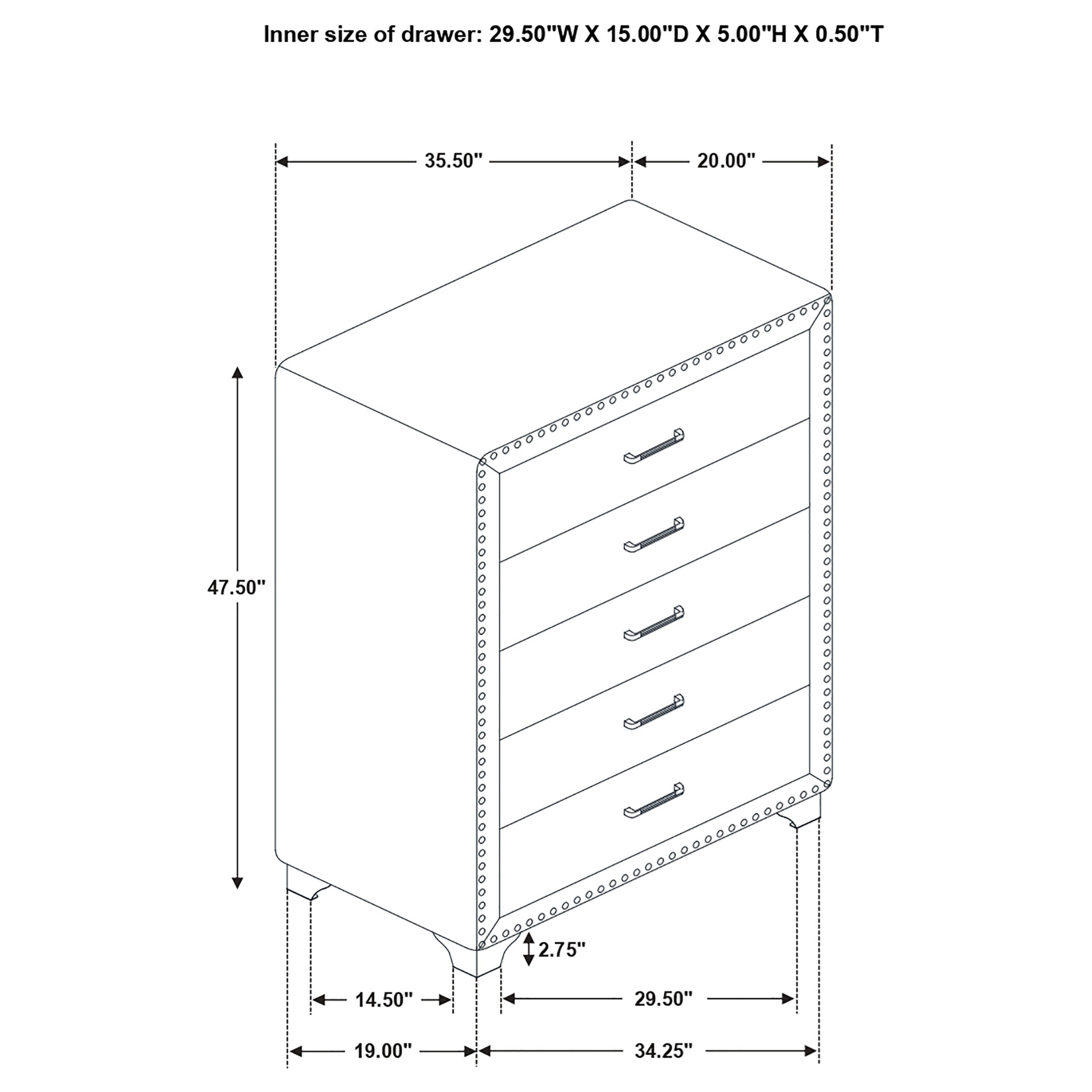 Melody Chest of Drawers