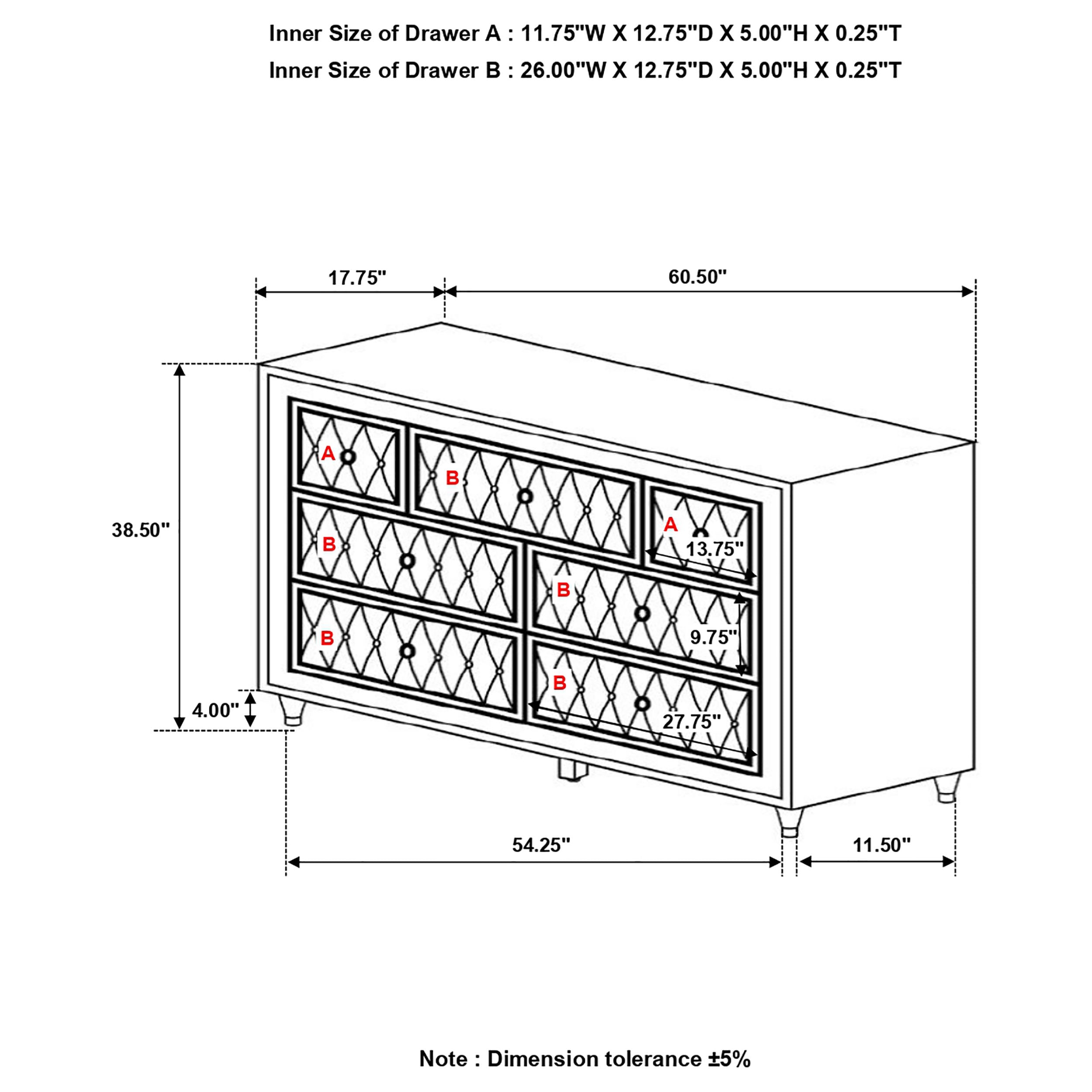 Antonella Dresser - Joseph's Furniture (East Orange, NJ)