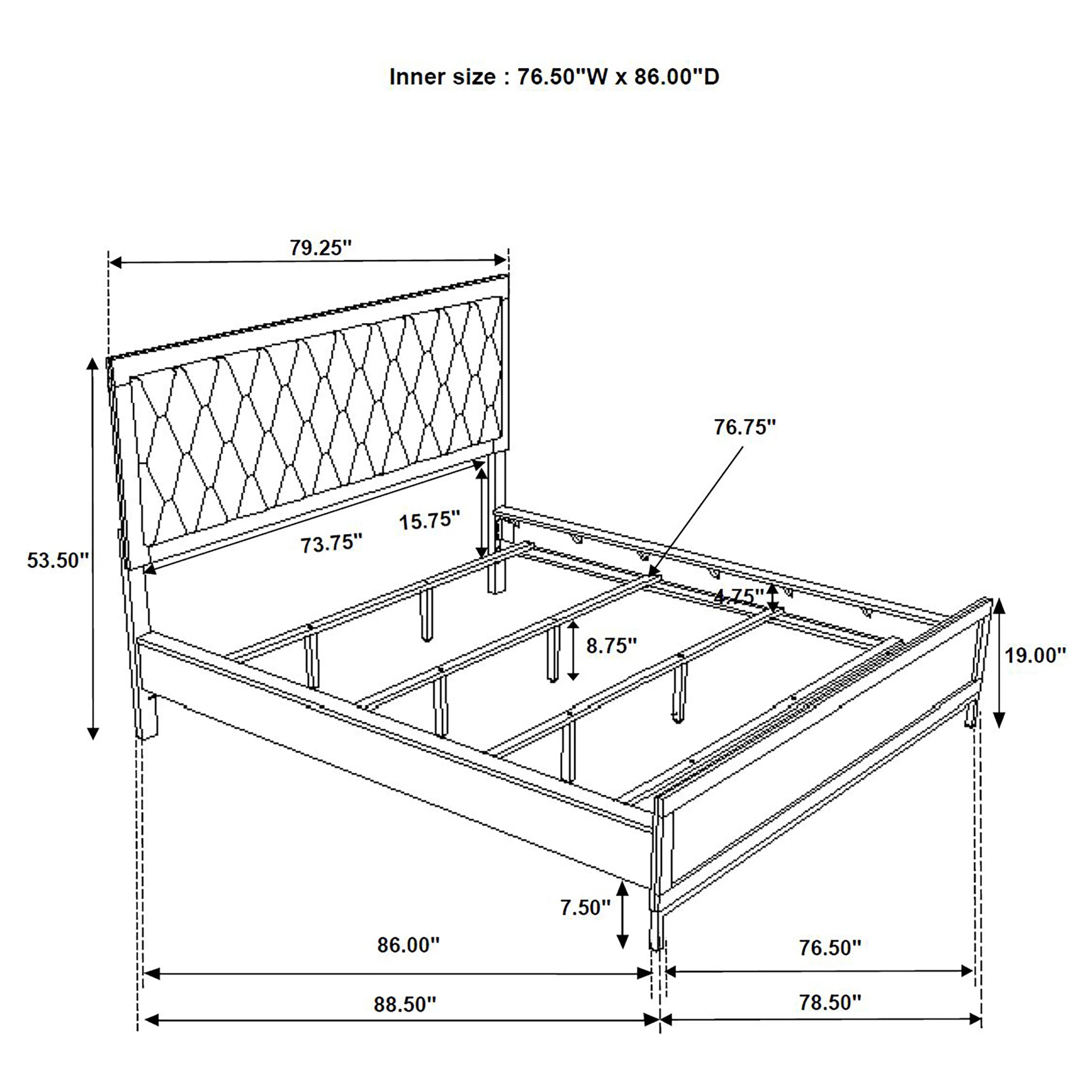 Sonora Panel Bed - Joseph's Furniture (East Orange, NJ)