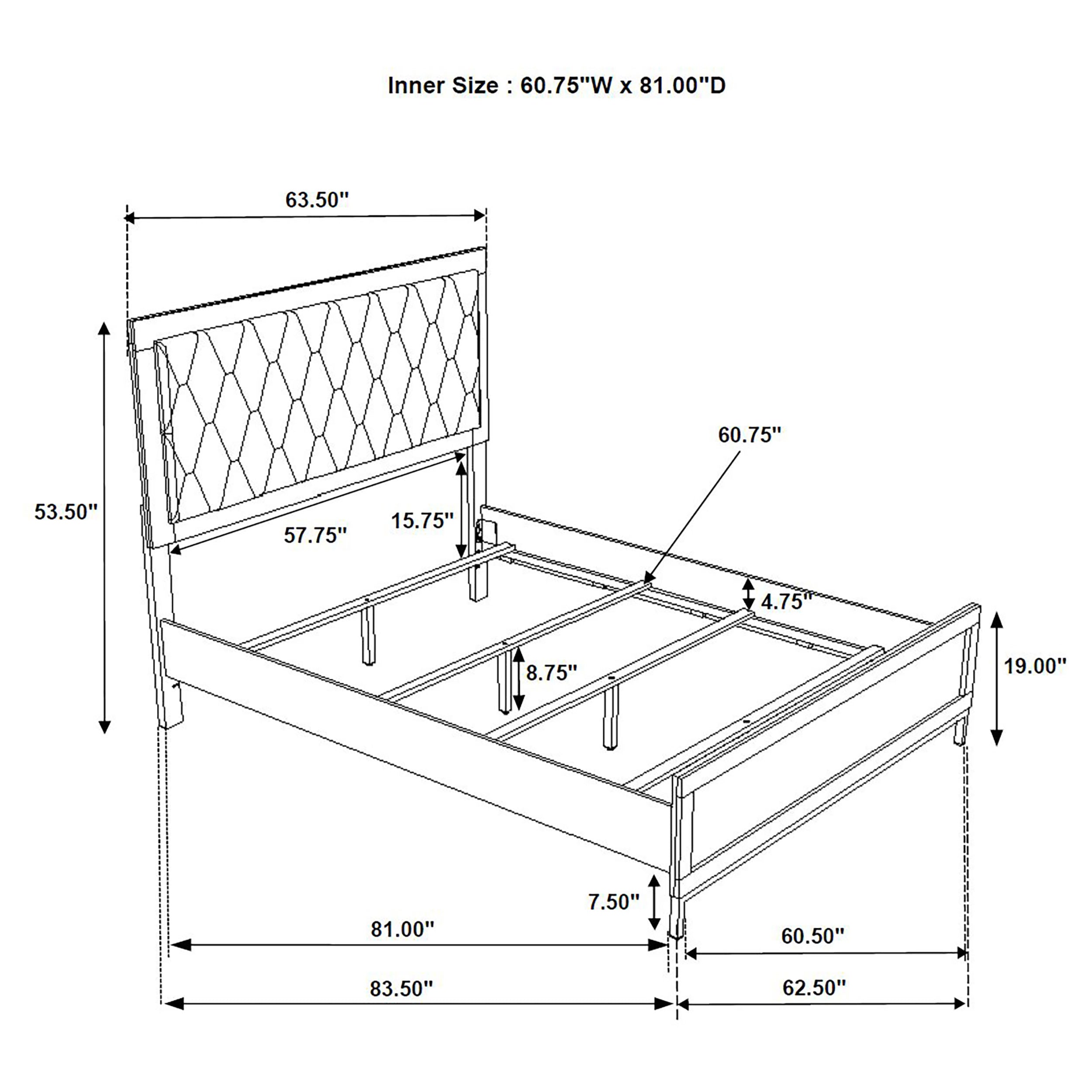Sonora Panel Bed - Joseph's Furniture (East Orange, NJ)