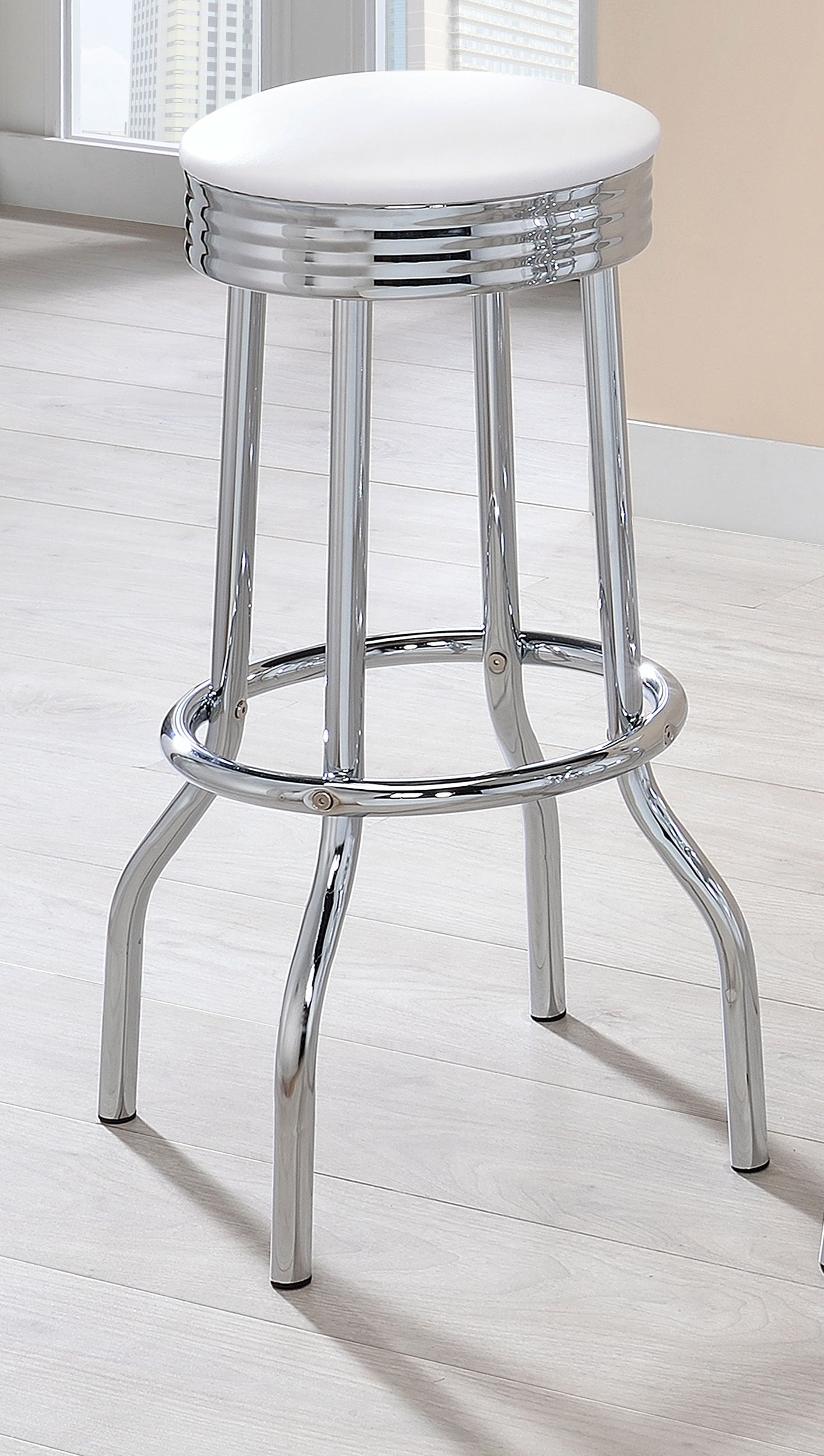 Retro Swivel Bar Stool - Joseph's Furniture (East Orange, NJ)