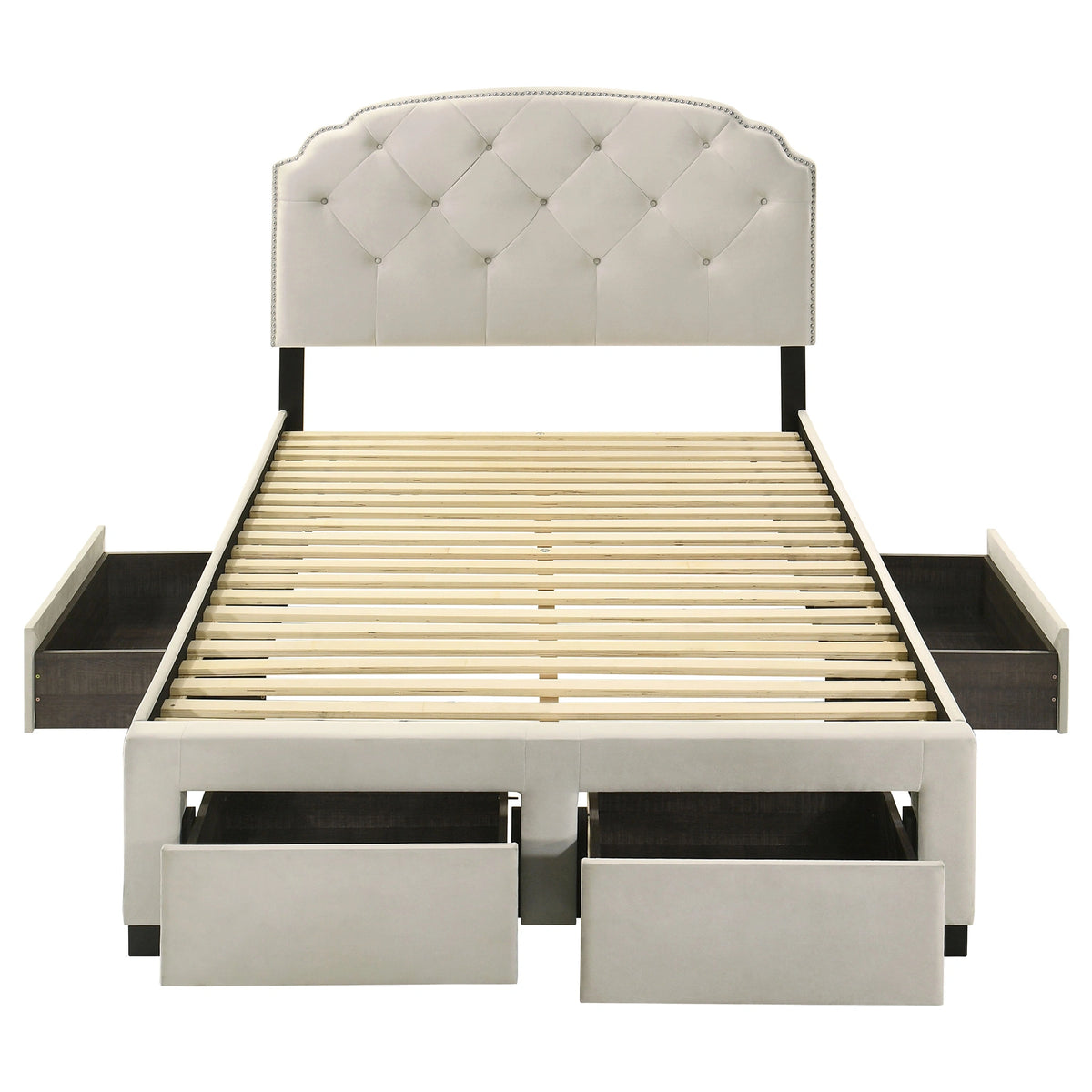 Marianna Panel Platform Storage Bed