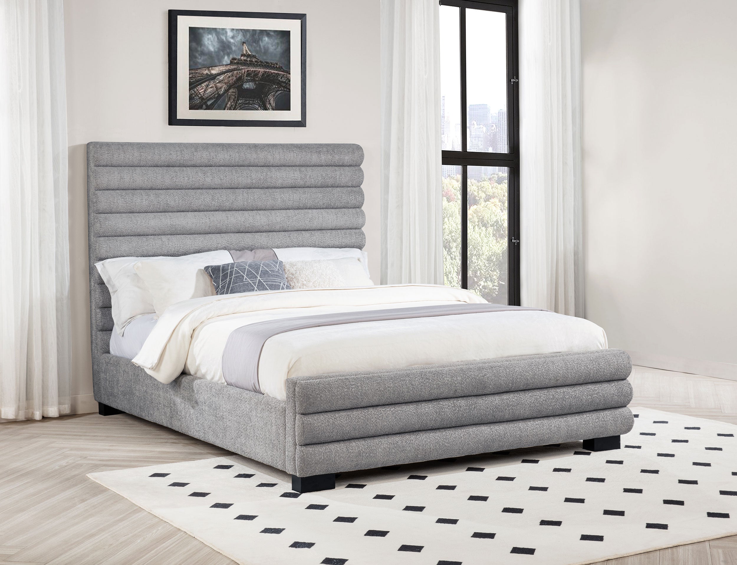 Patricia Panel Bed - Joseph's Furniture (East Orange, NJ)