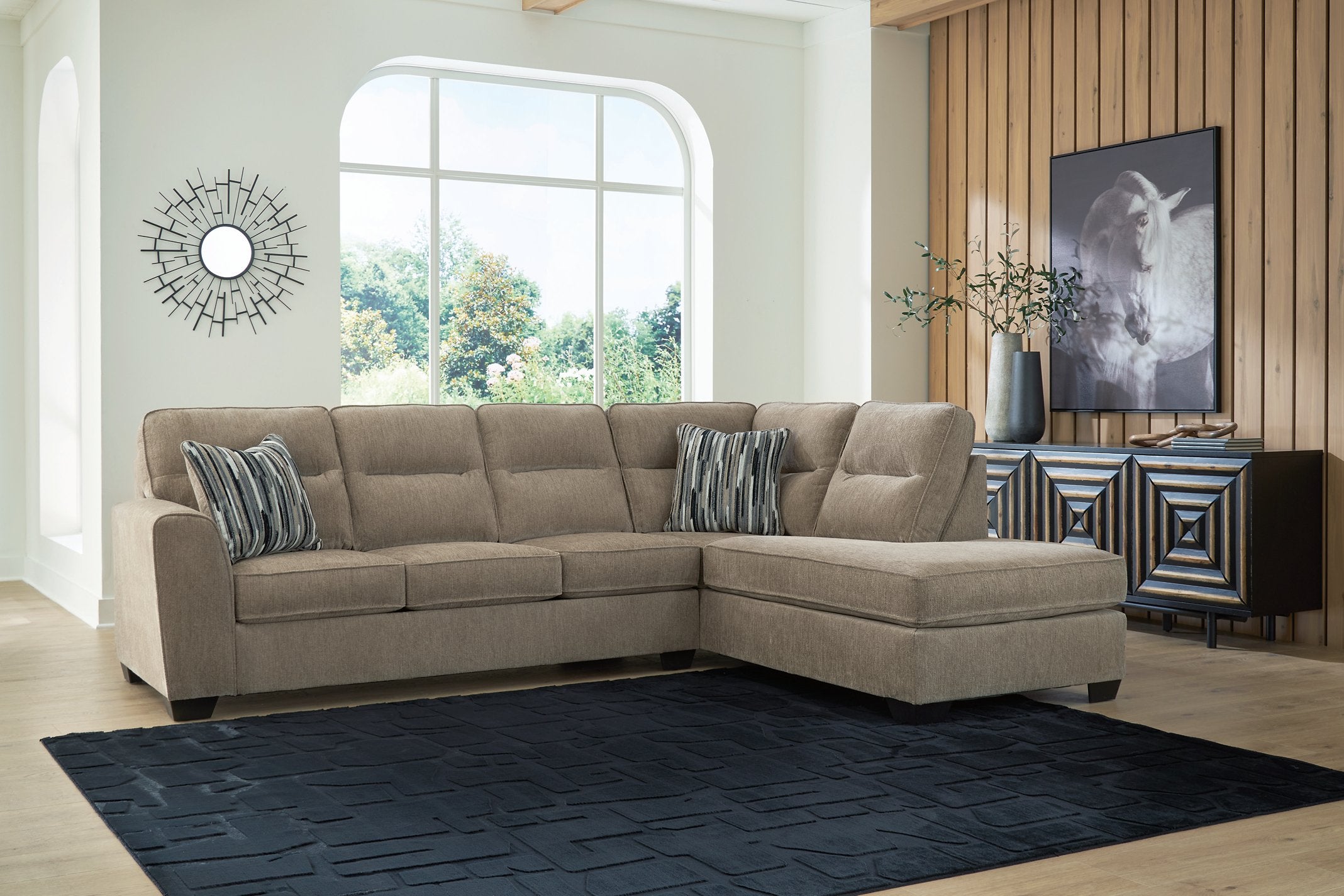 Olten Sectional with Chaise - Joseph's Furniture (East Orange, NJ)
