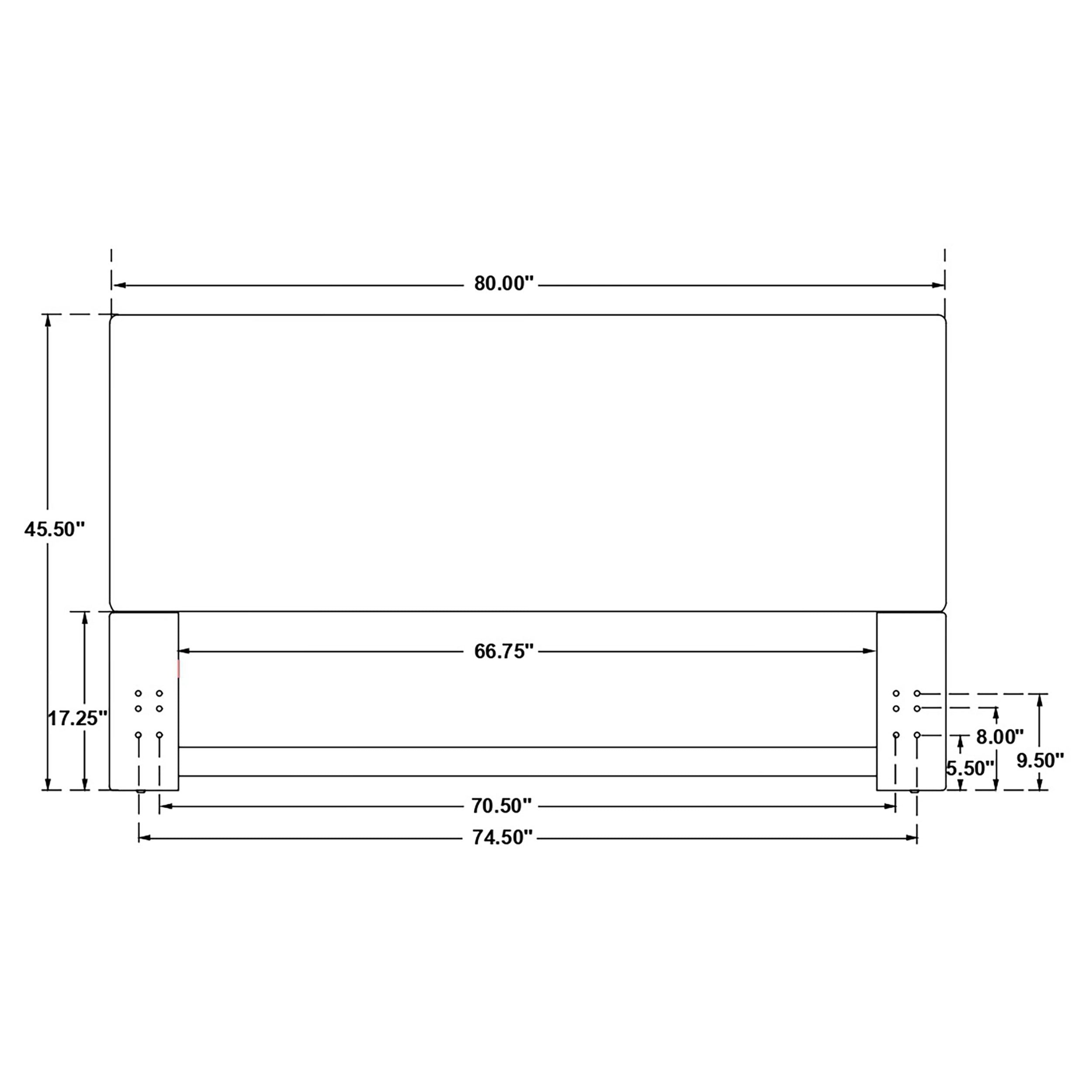 Kosmo Eastern / California King Headboard - Joseph's Furniture (East Orange, NJ)