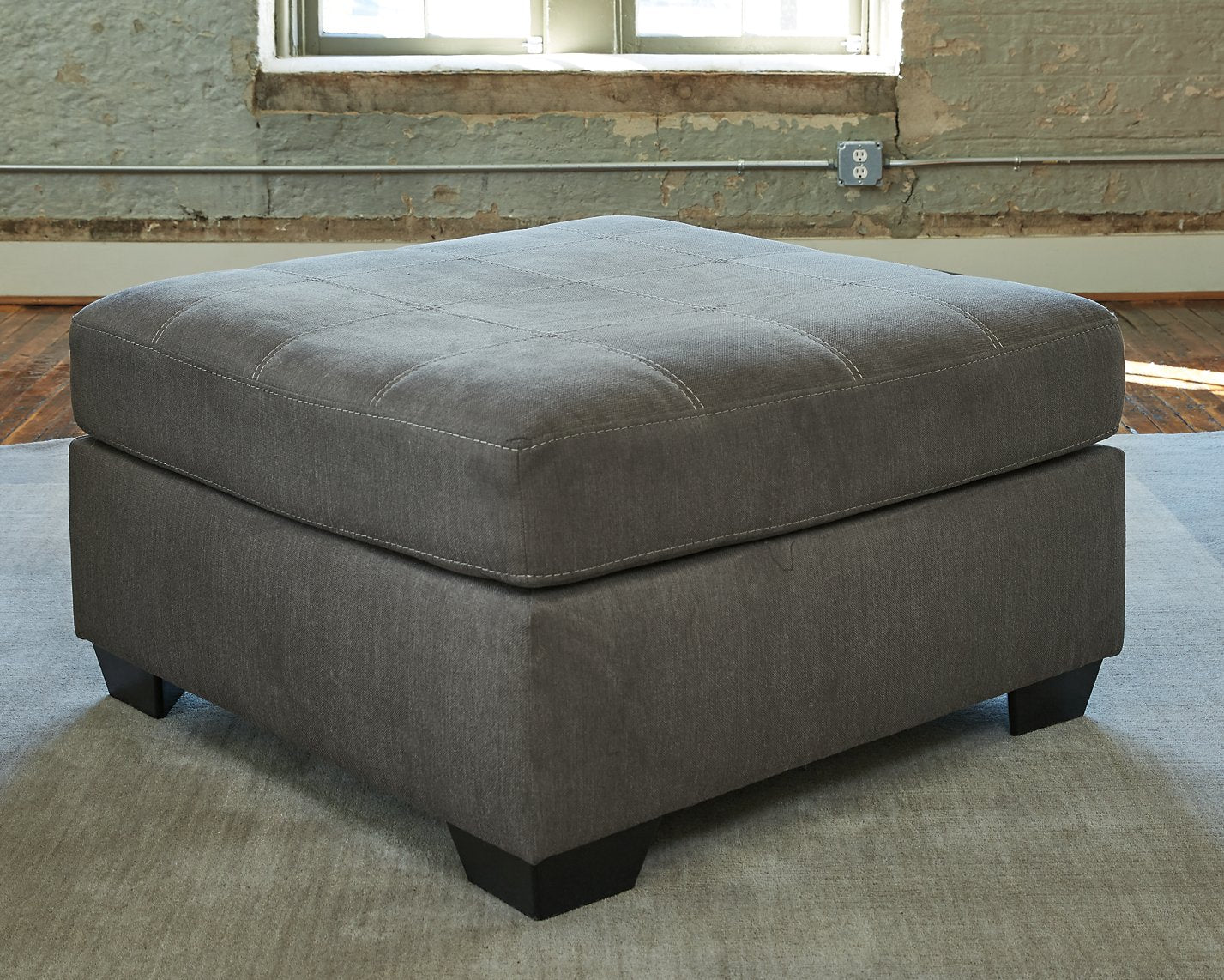 Pitkin Oversized Accent Ottoman - Joseph's Furniture (East Orange, NJ)