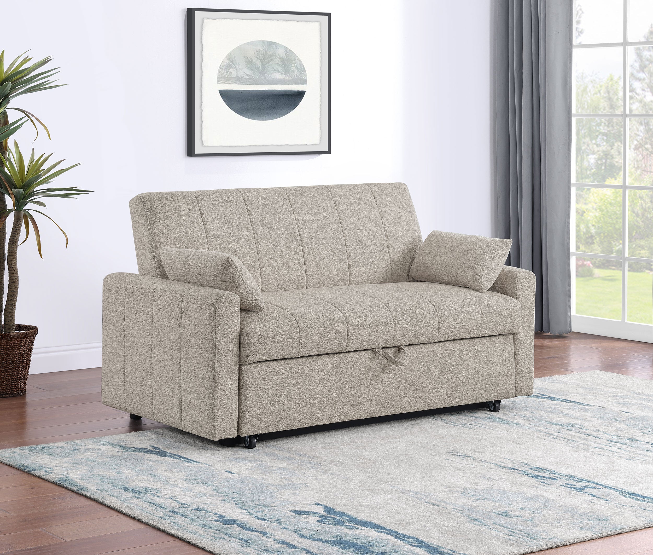 Portland Convertible Sleeper Sofa Bed - Joseph's Furniture (East Orange, NJ)