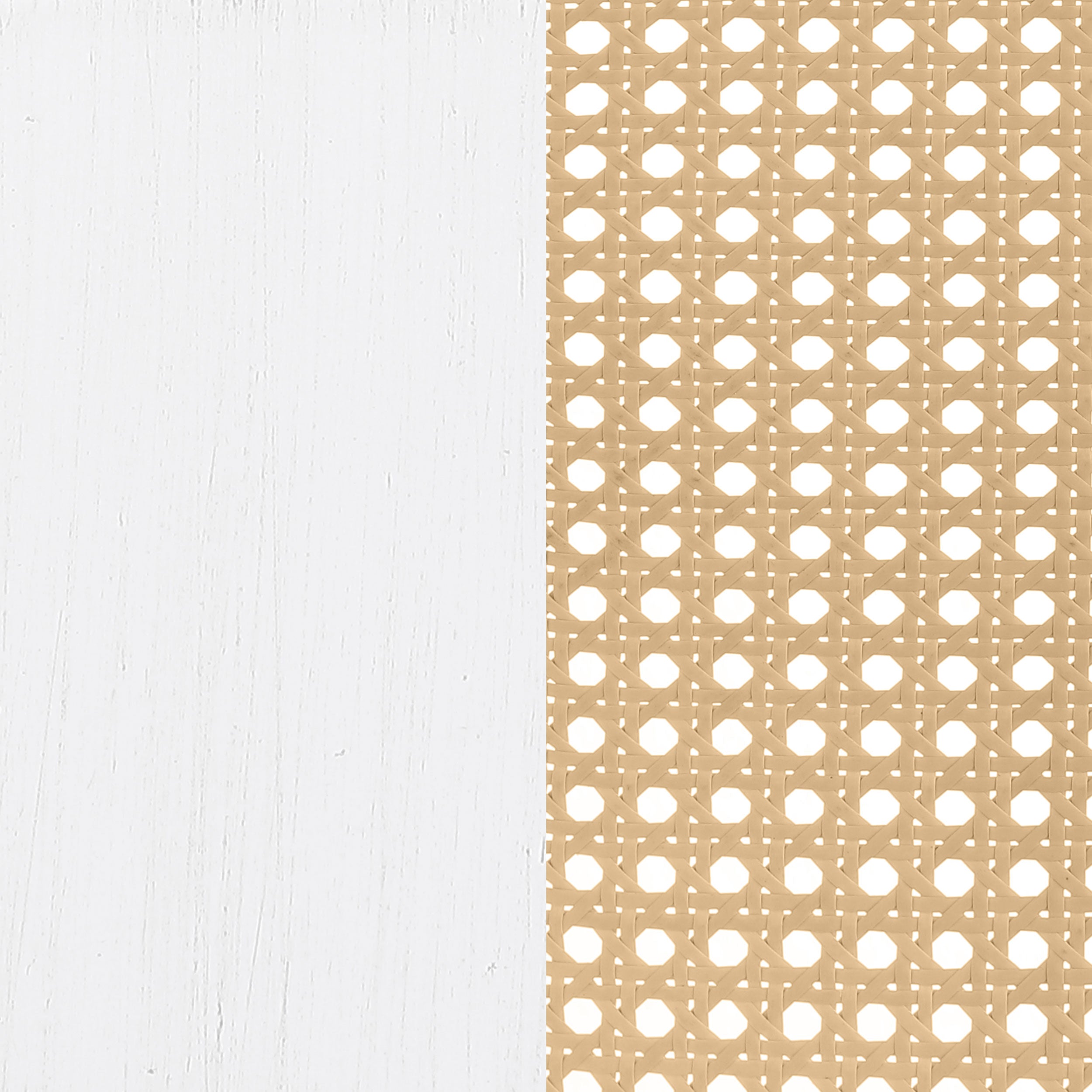 Lanewood Eastern King & Queen Bed Black & White