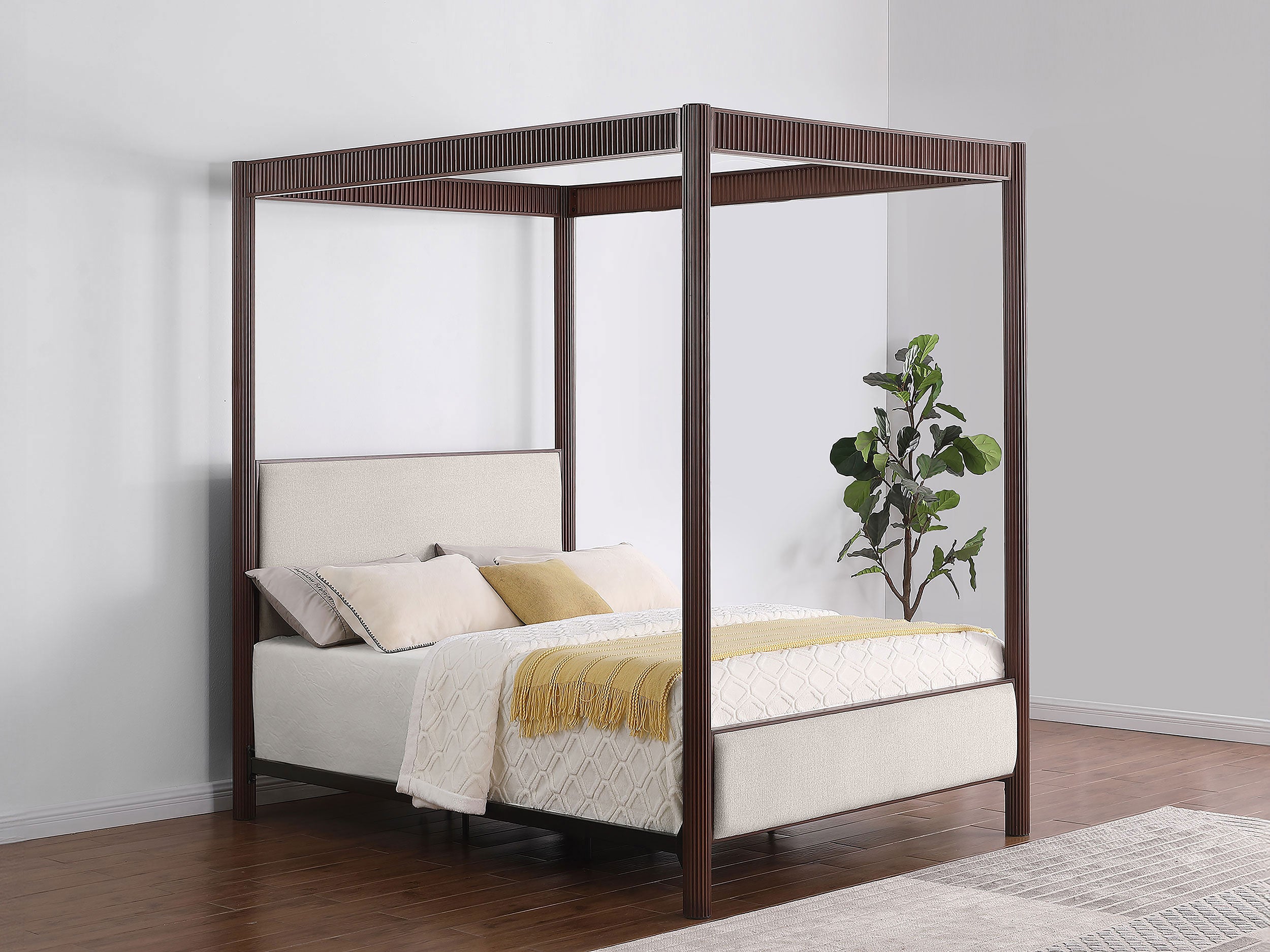 Zimmerlee Canopy Panel Bed - Joseph's Furniture (East Orange, NJ)