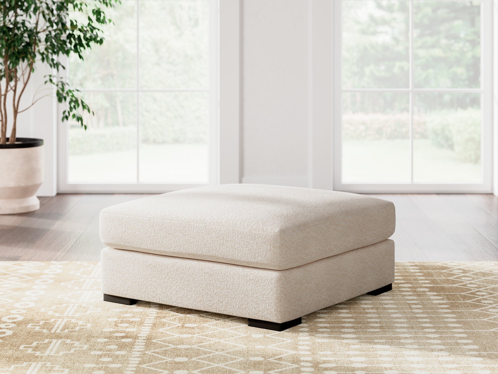 Donelson Creek Oversized Accent Ottoman - Joseph's Furniture (East Orange, NJ)