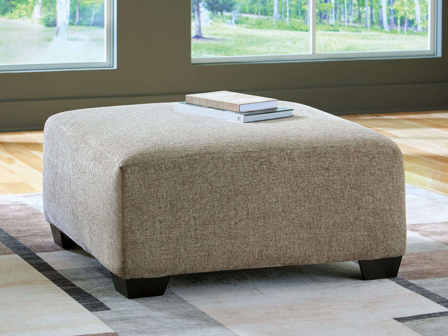Newellen Oversized Accent Ottoman - Joseph's Furniture (East Orange, NJ)