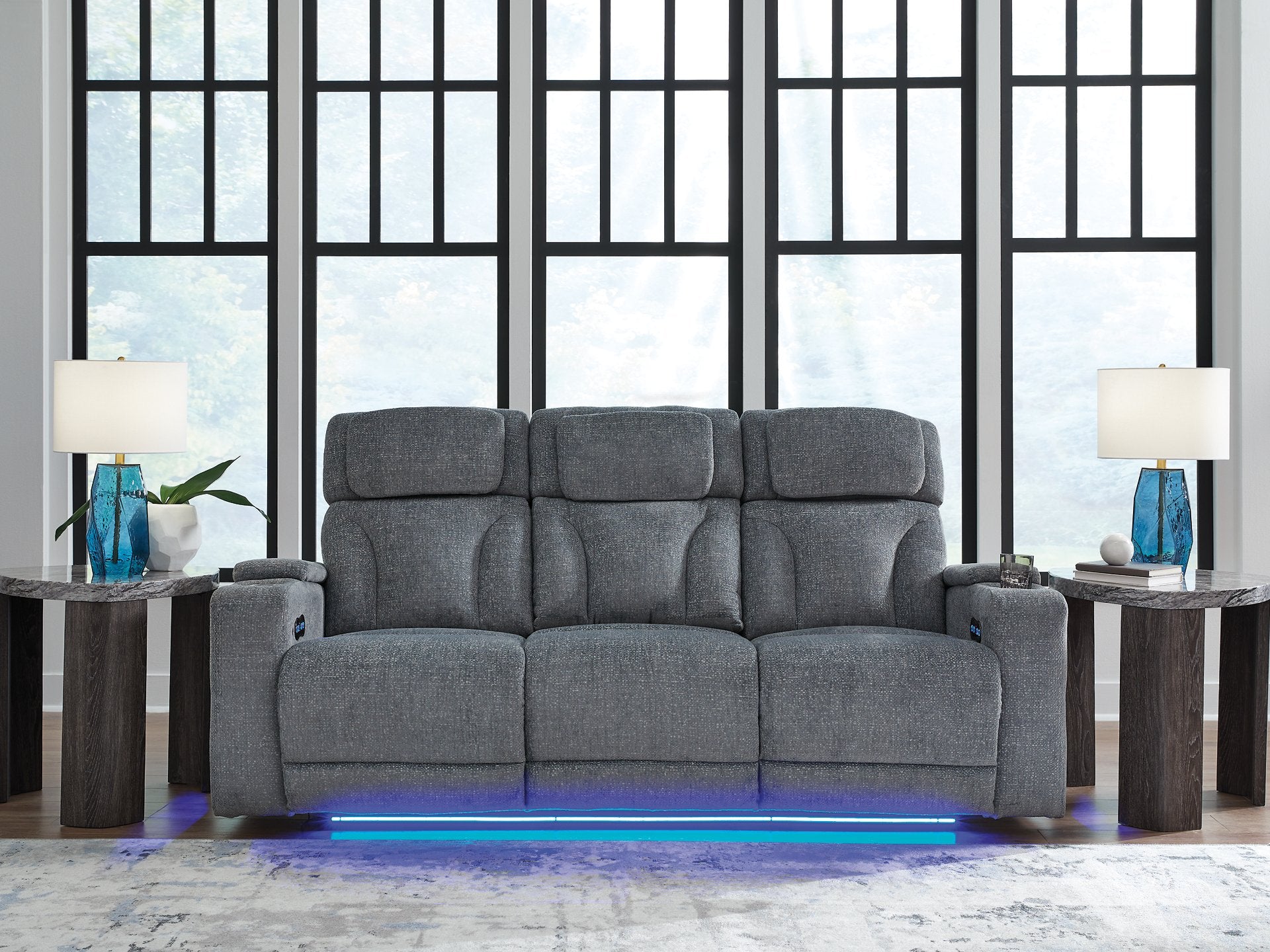 Studio Cave Power Reclining Sofa - Joseph's Furniture (East Orange, NJ)