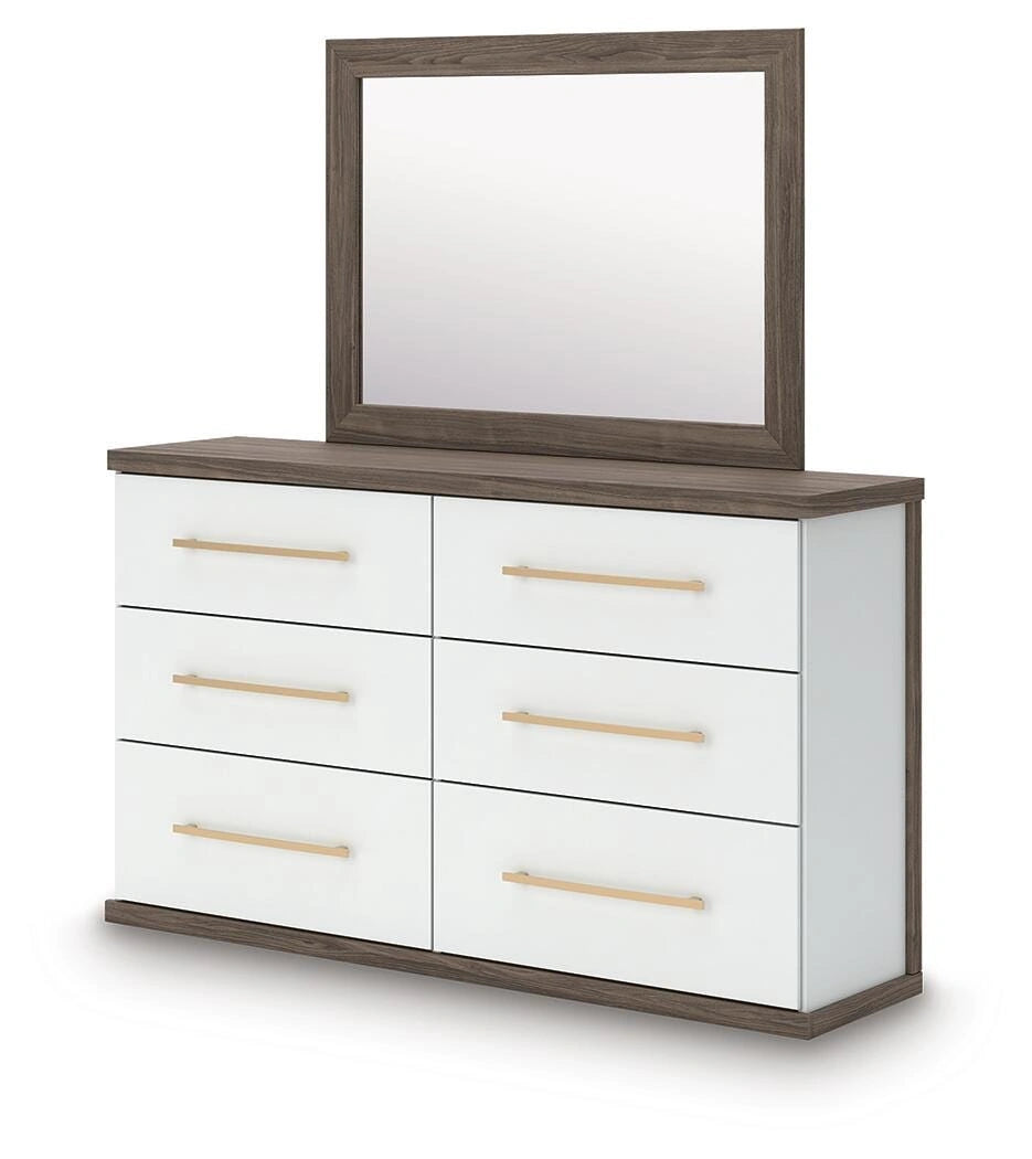 Kendanport Dresser and Mirror
