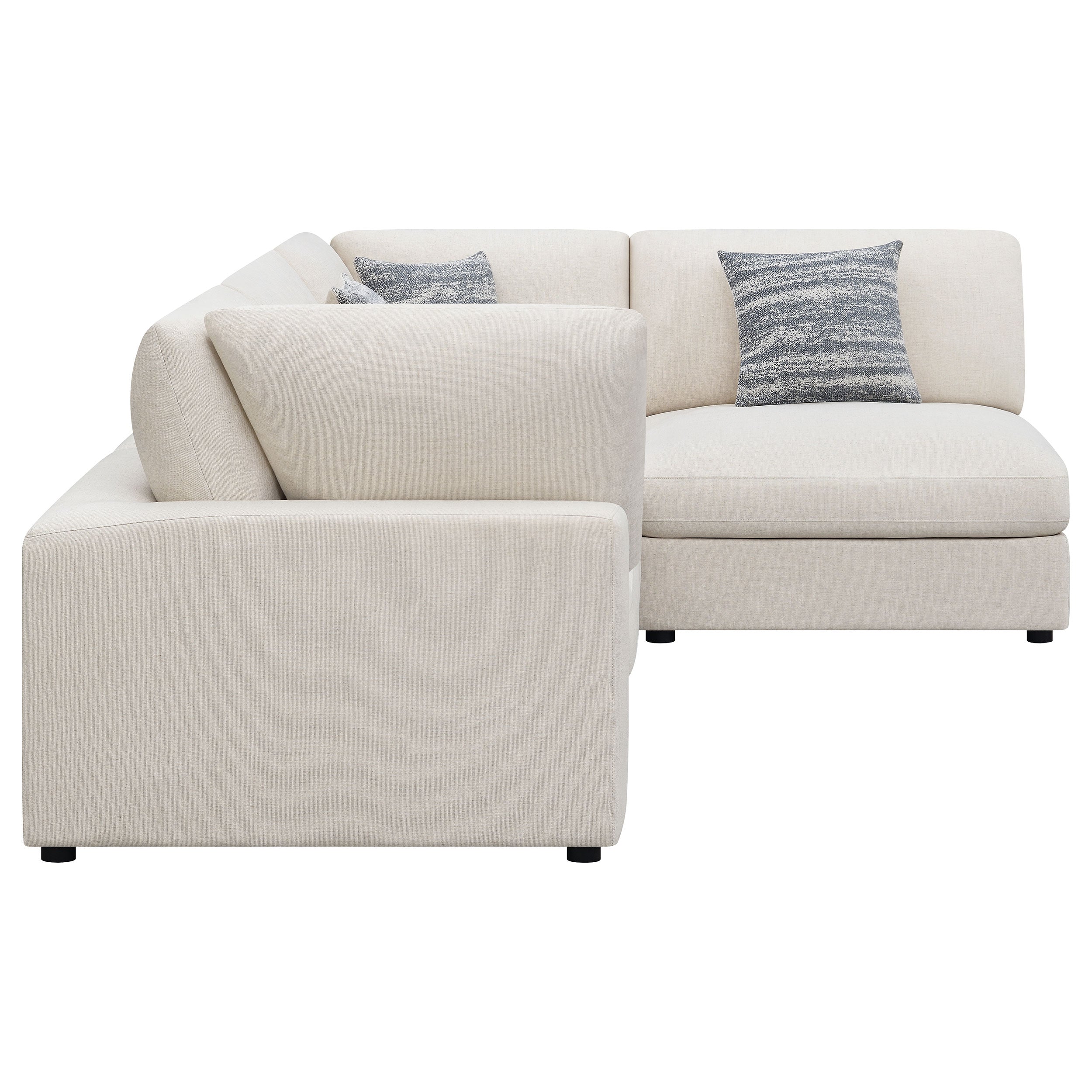 Serene 4 Pc Sectional Beige