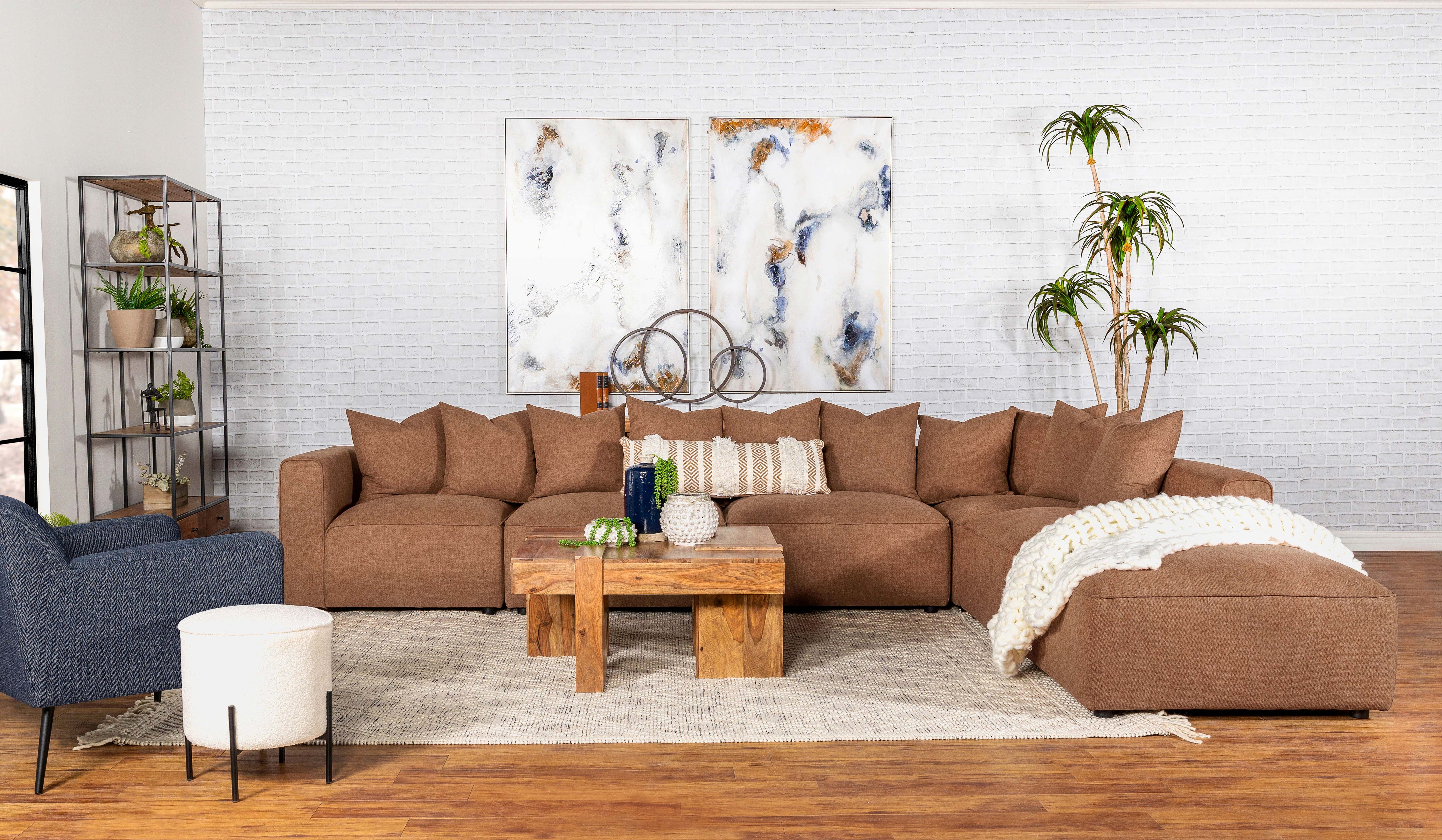 Jennifer Modular Sectional Sofa - Joseph's Furniture (East Orange, NJ)