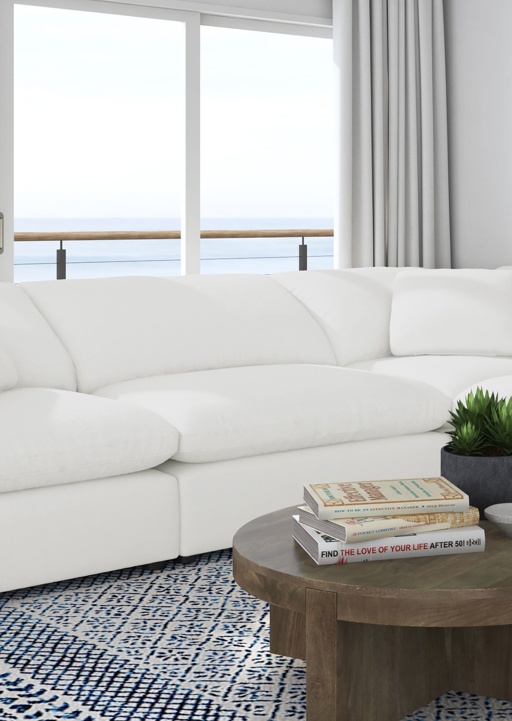 Raleigh Armless Chair - Joseph's Furniture (East Orange, NJ)