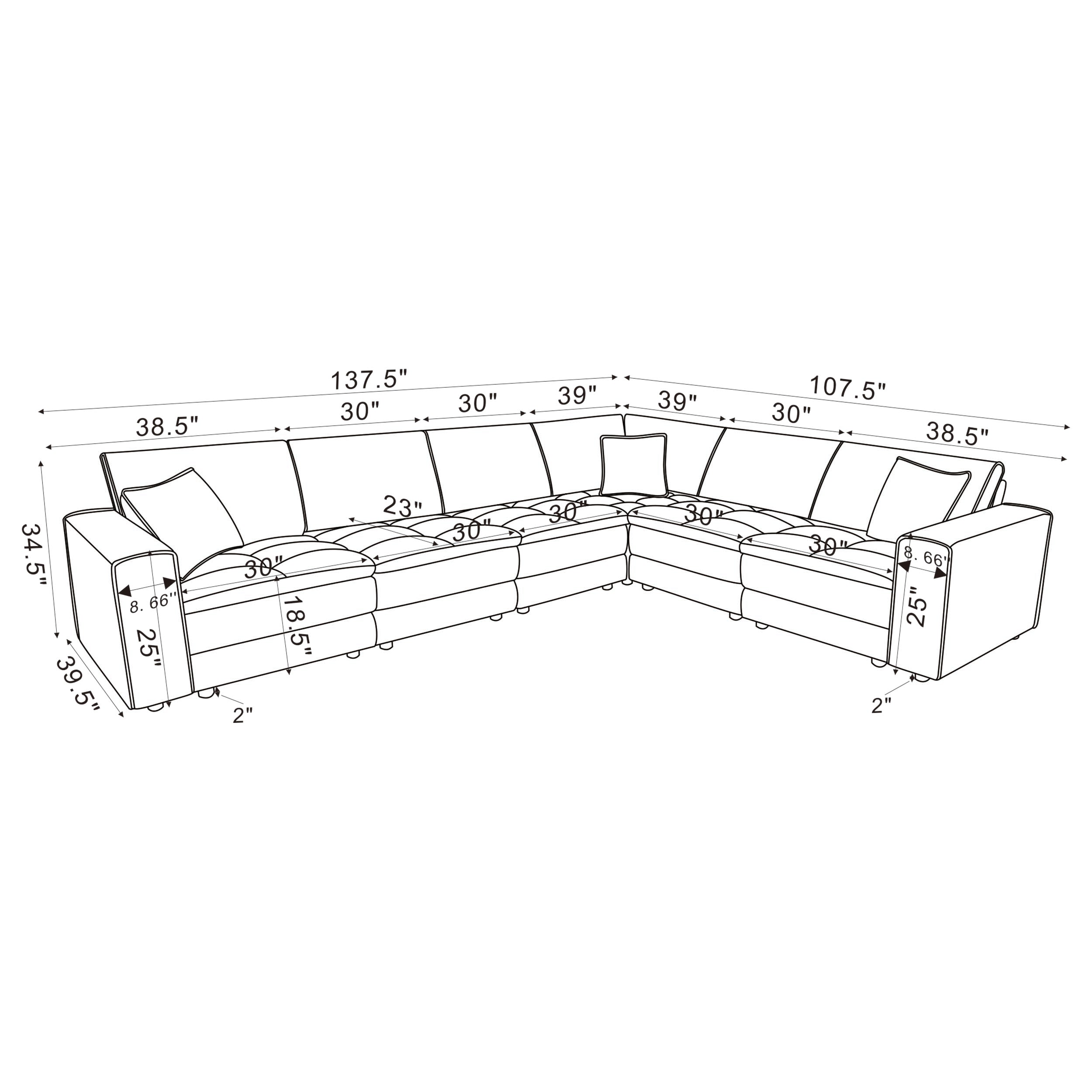 Atlantic Modular Sectionals