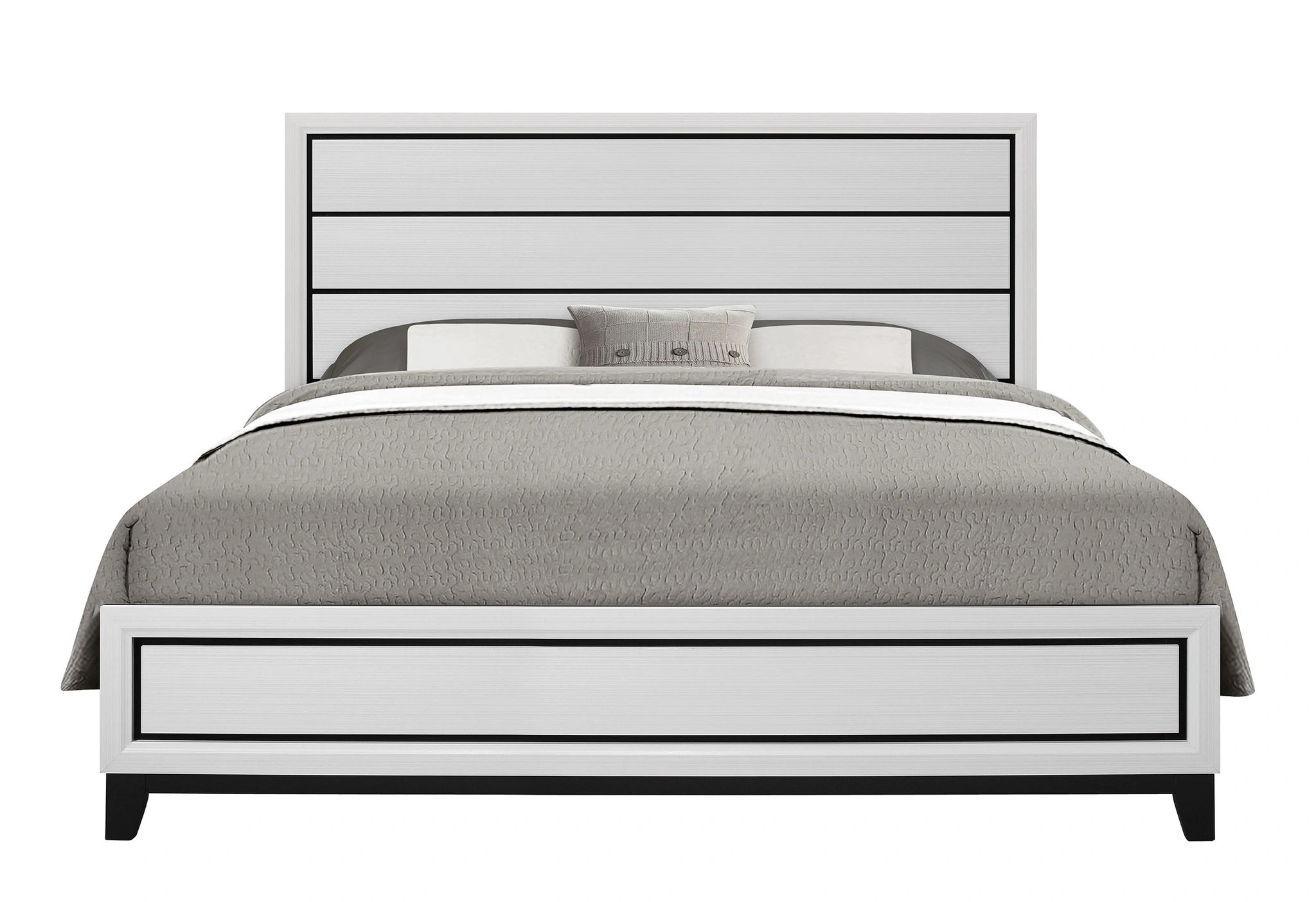 Kate Bed, Dresser, Mirror, Nightstand