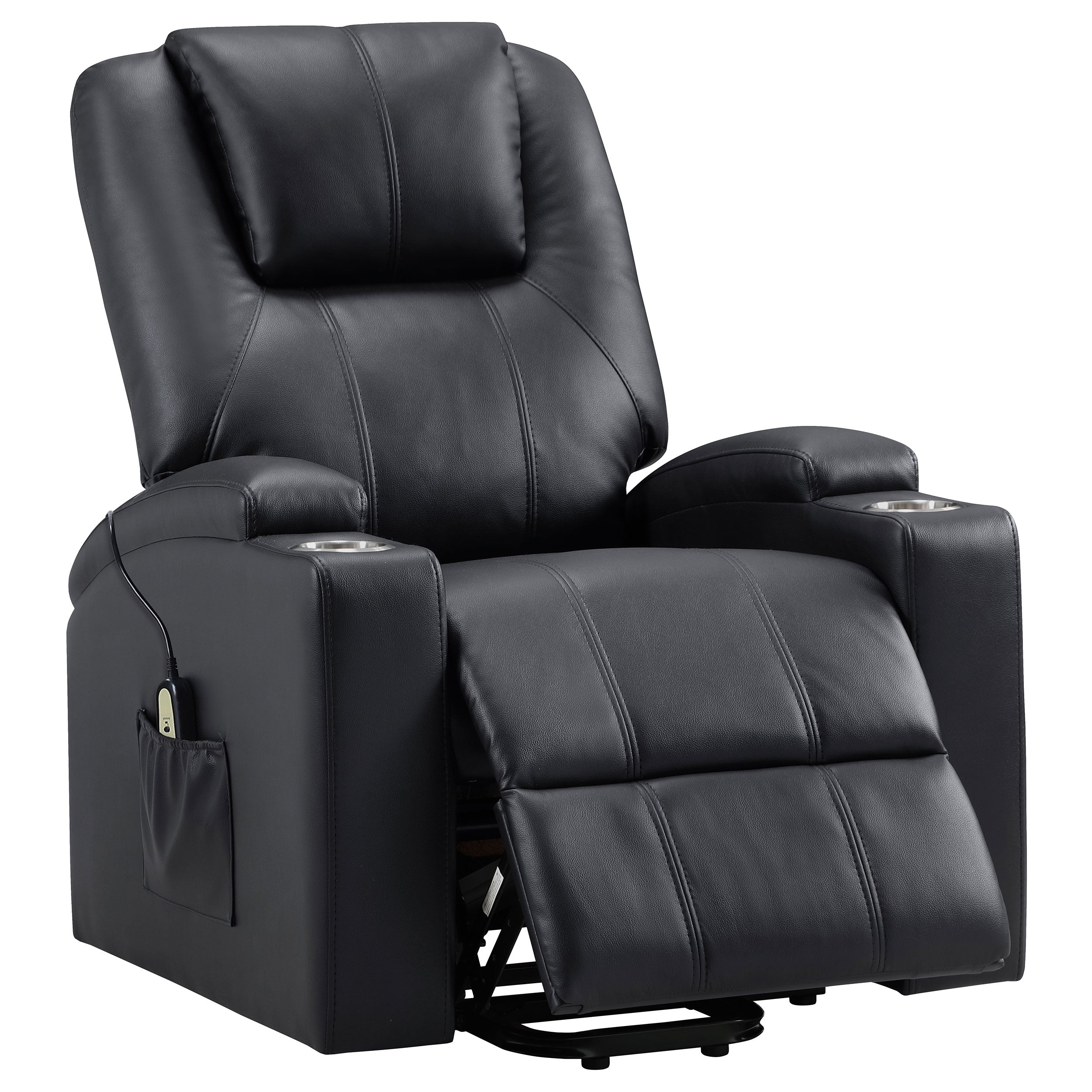 Armstrong Power Lift Massage Recliner - Joseph's Furniture (East Orange, NJ)