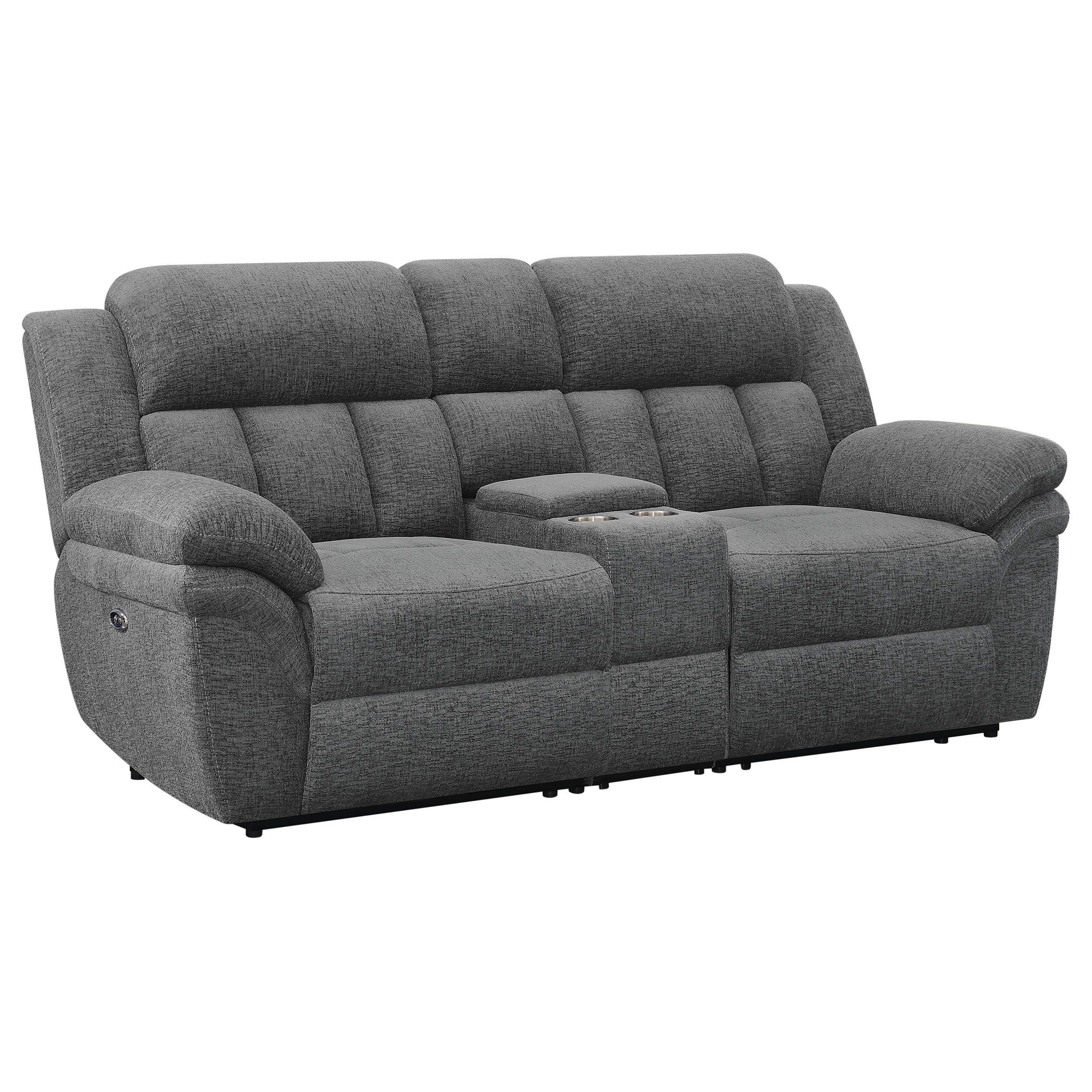 Bahrain Power Reclining Loveseat - Joseph's Furniture (East Orange, NJ)
