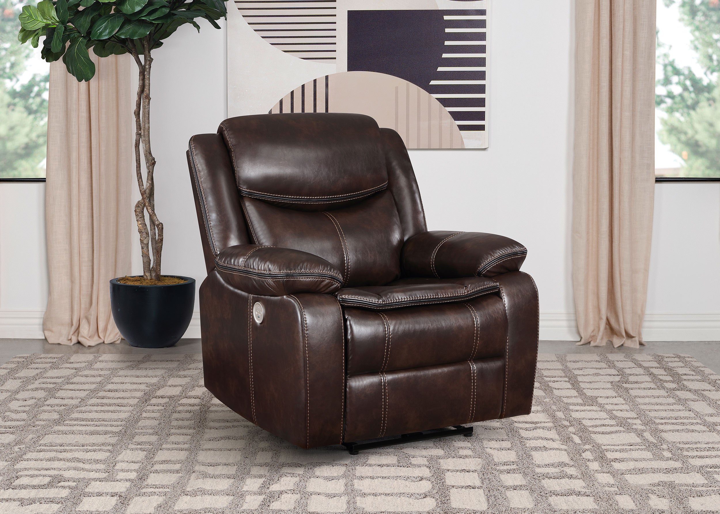 Sycamore Power Recliner - Joseph's Furniture (East Orange, NJ)