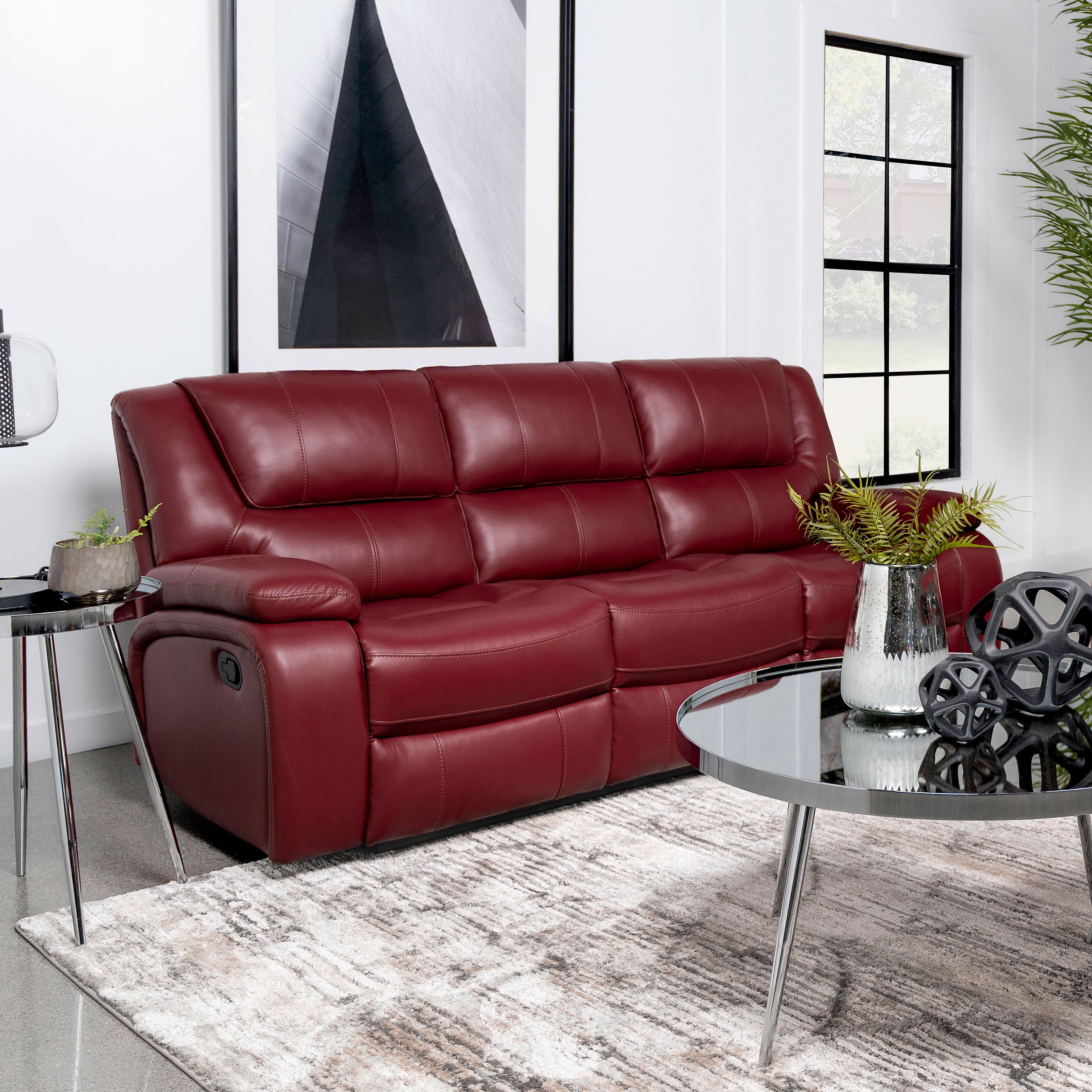 Camila Reclining Sofa - Joseph's Furniture (East Orange, NJ)