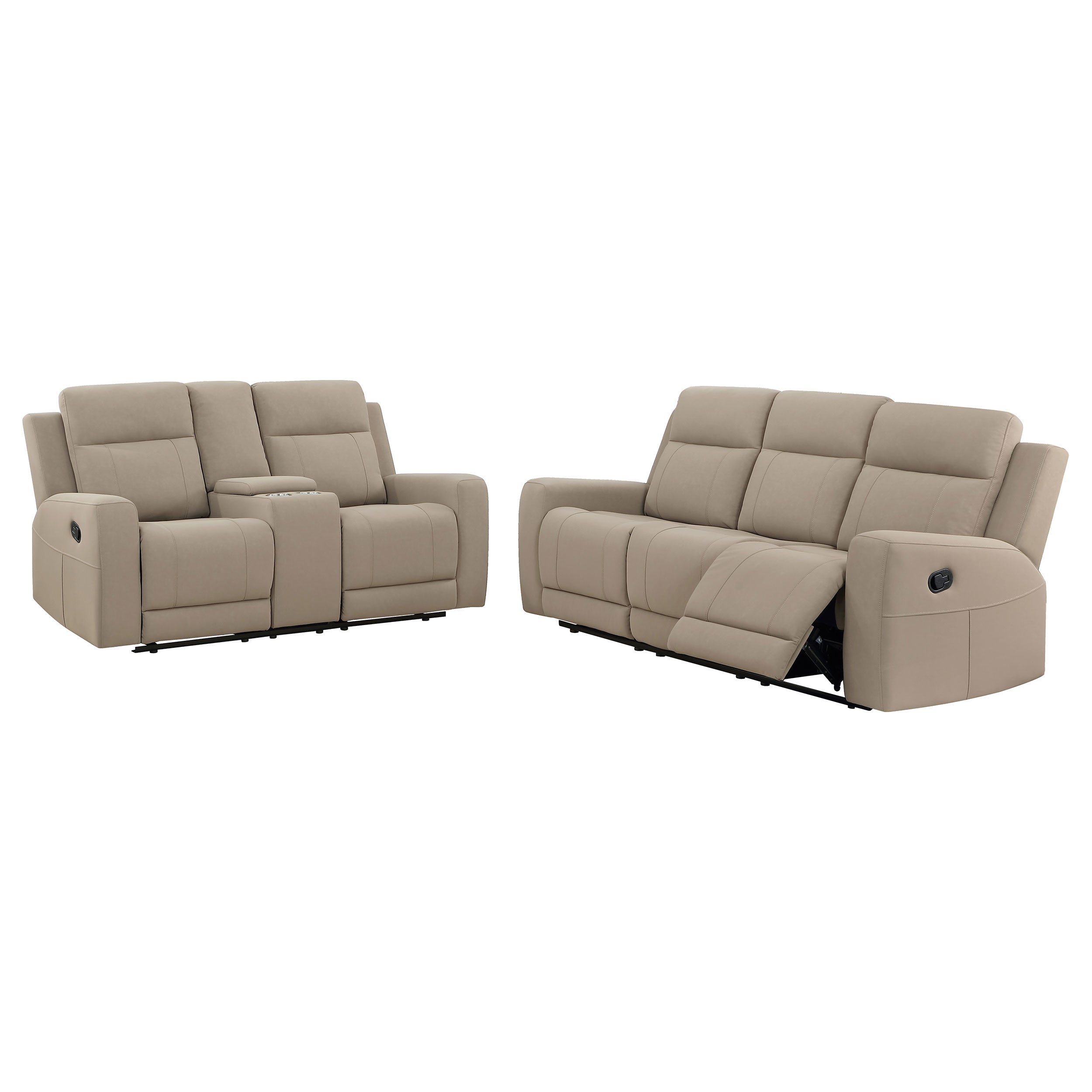 Brentwood Reclining Sofa Set - Joseph's Furniture (East Orange, NJ)