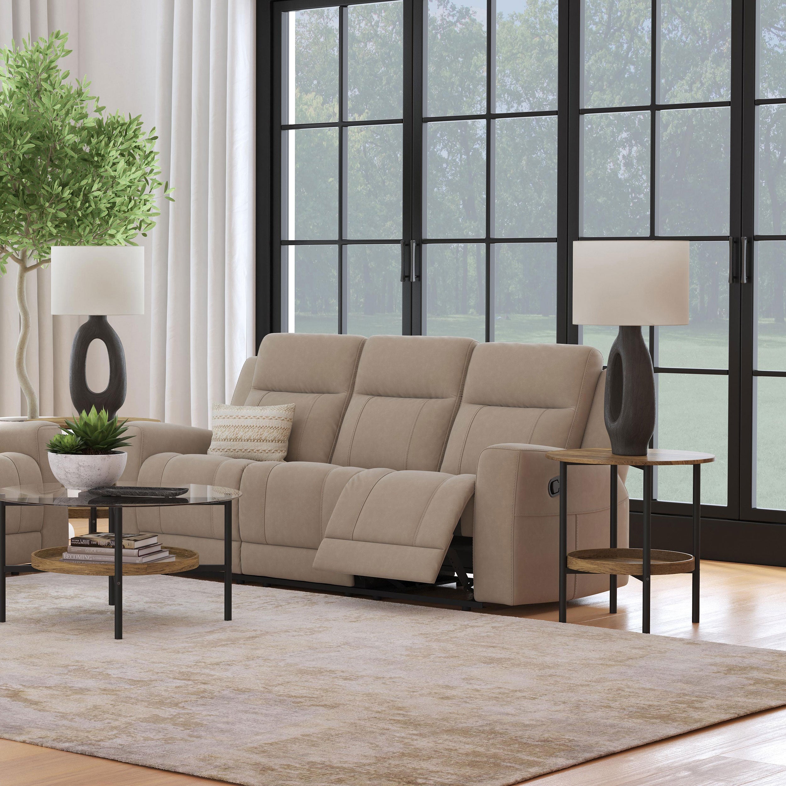 Brentwood Reclining Sofa - Joseph's Furniture (East Orange, NJ)