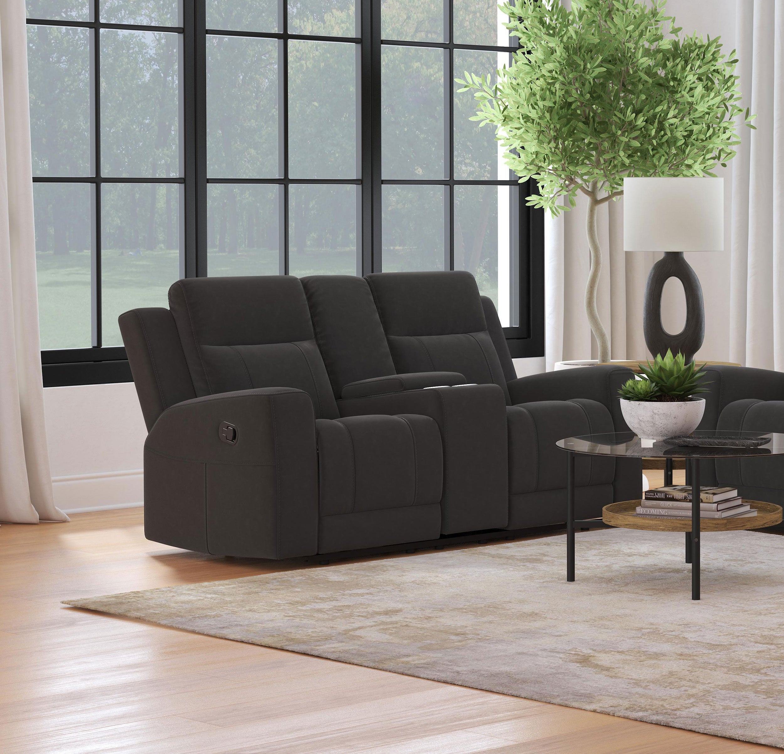 Brentwood Reclining Loveseat - Joseph's Furniture (East Orange, NJ)